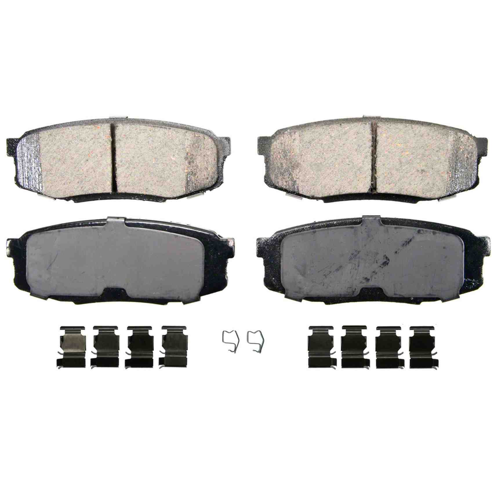 Wagner Brake Disc Brake Pad Set  top view frsport ZD1304