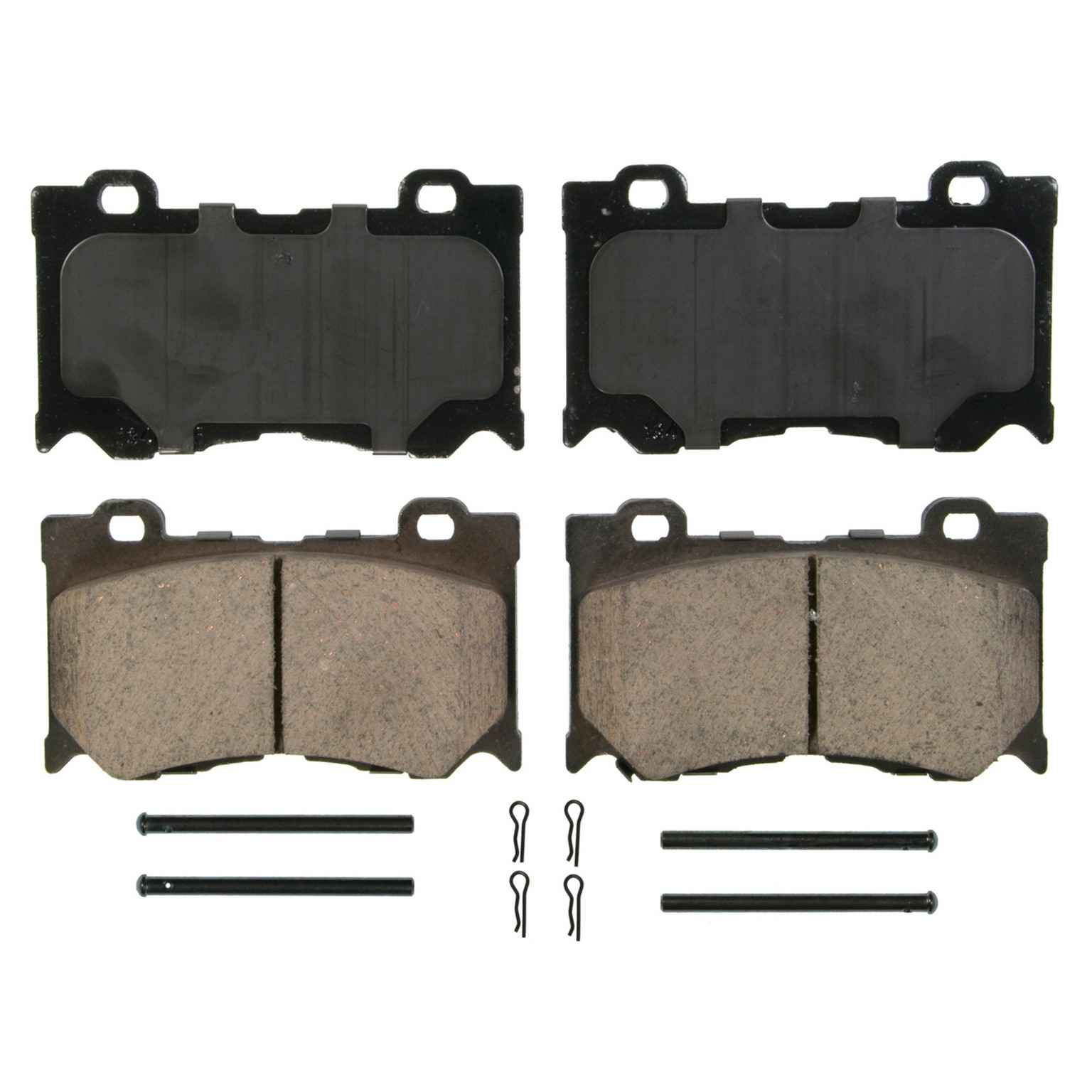 Wagner Brake Disc Brake Pad Set  top view frsport ZD1346