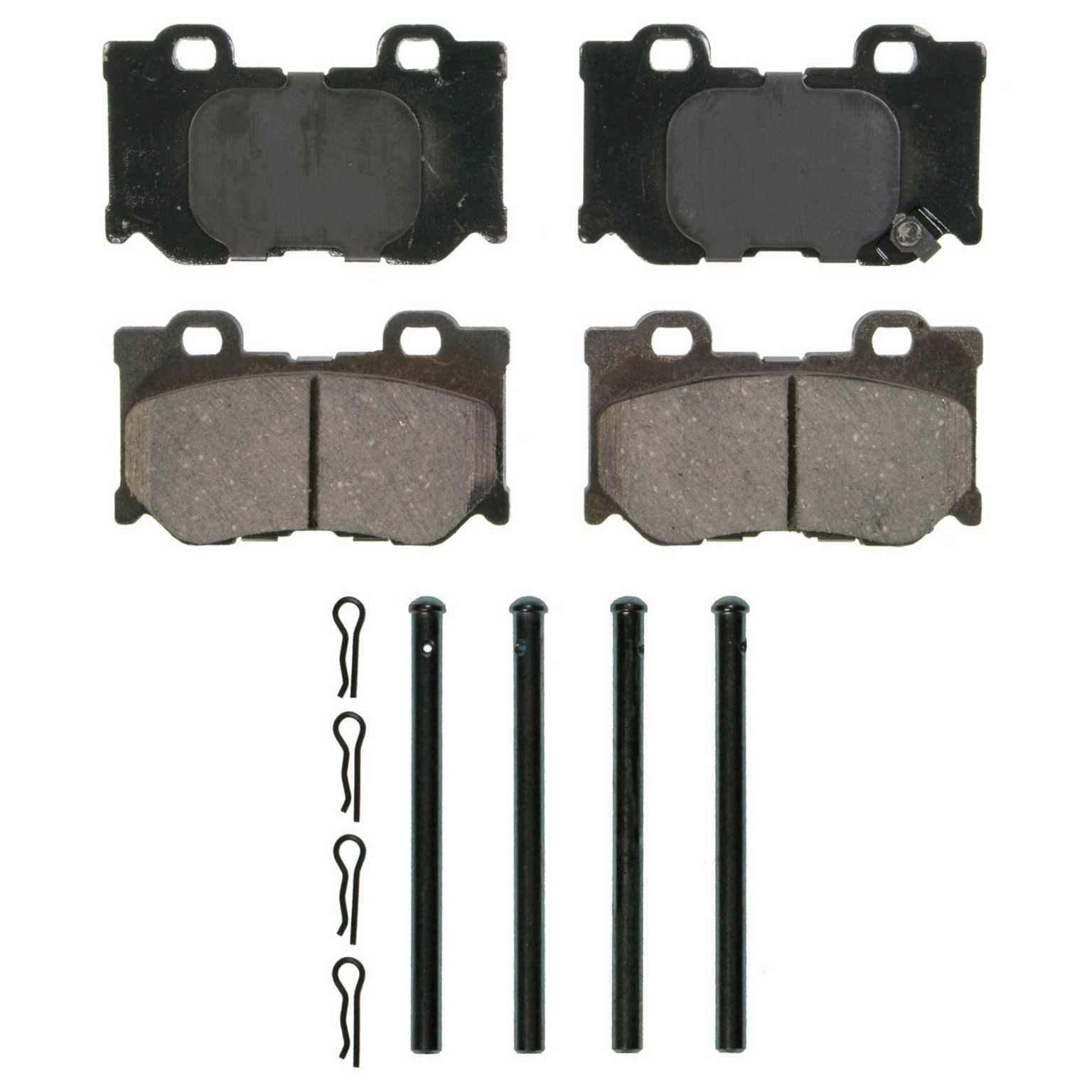 wagner brake disc brake pad set  frsport zd1347