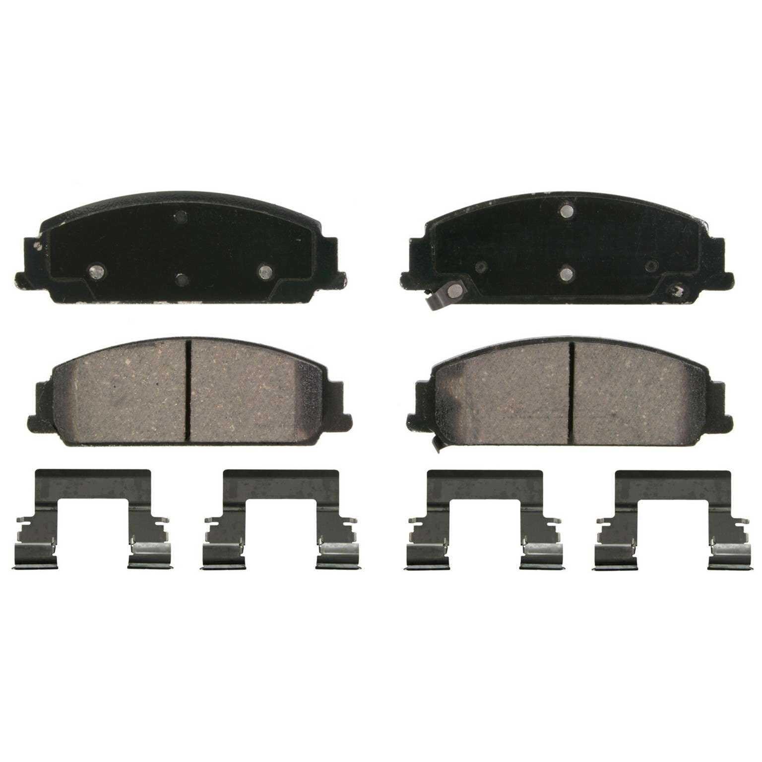 Wagner Brake Disc Brake Pad Set  top view frsport ZD1351