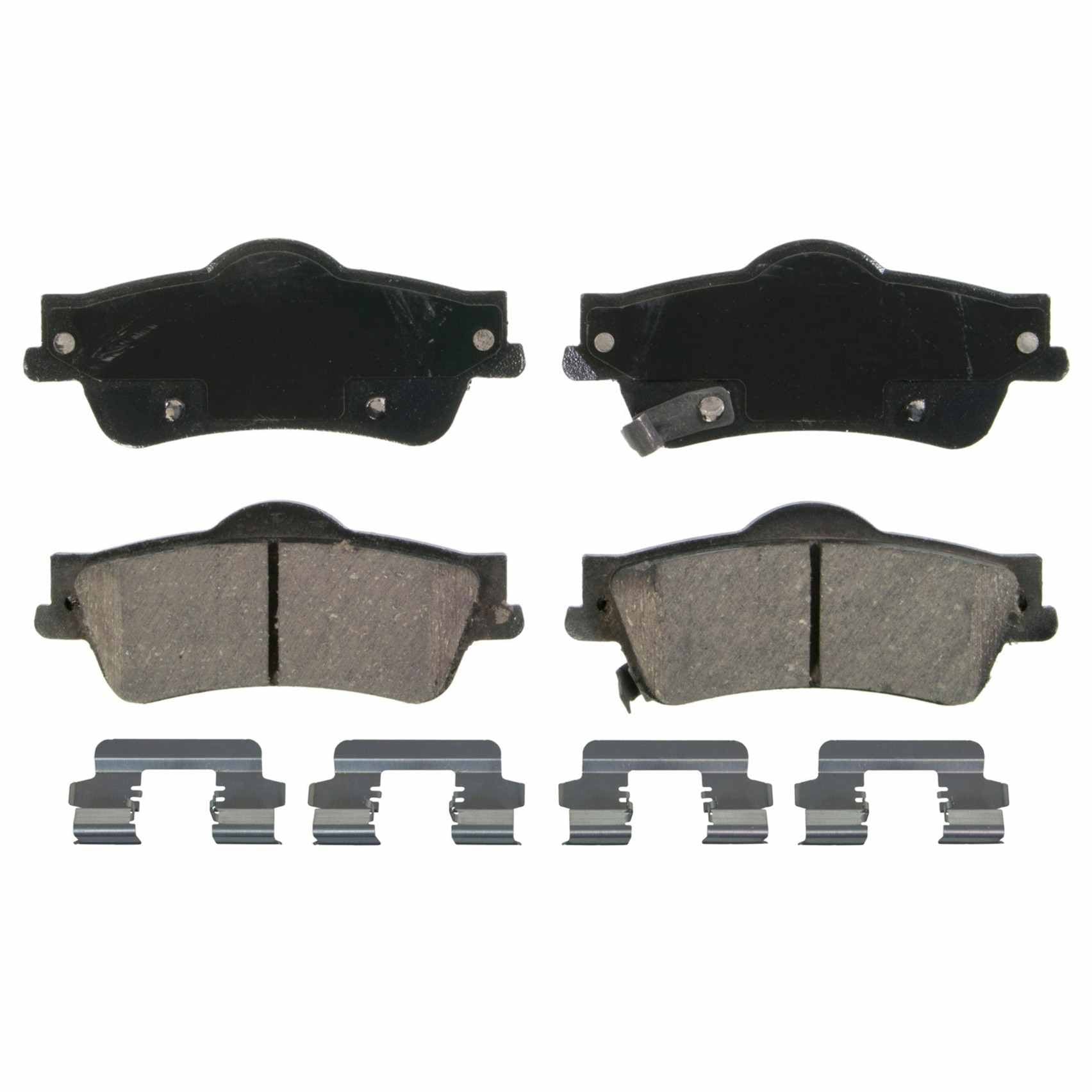 Wagner Brake Disc Brake Pad Set  top view frsport ZD1352