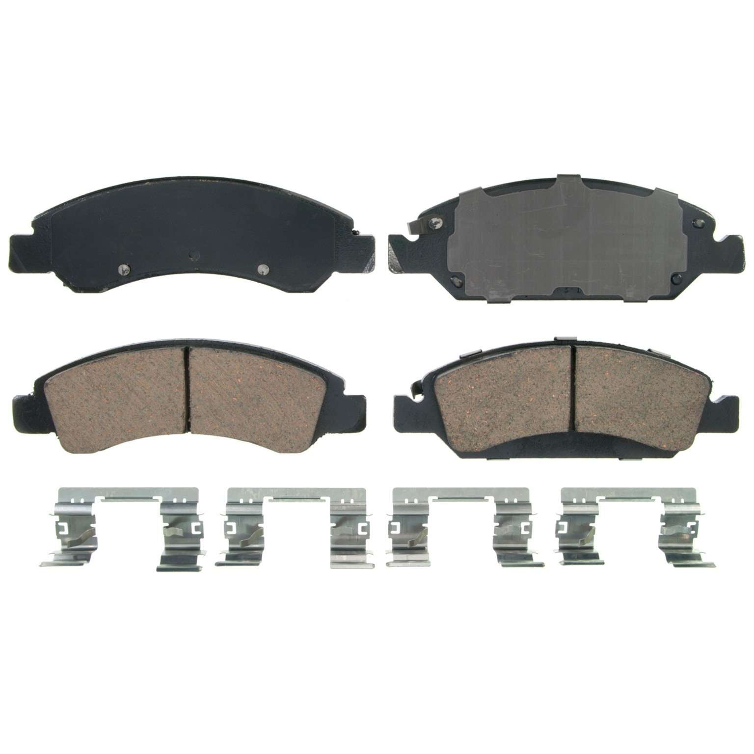 Wagner Brake Disc Brake Pad Set  top view frsport ZD1363