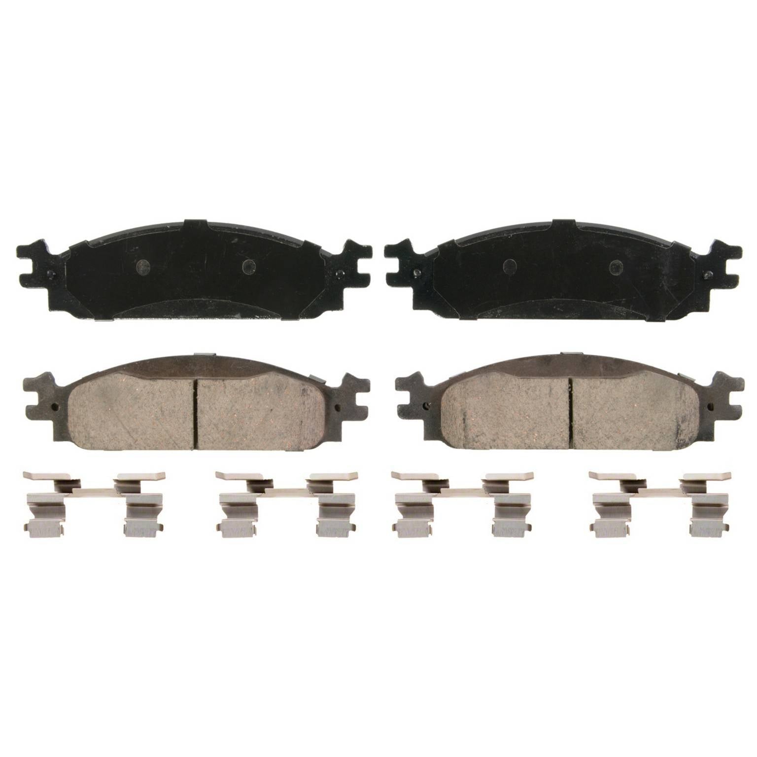 Wagner Brake Disc Brake Pad Set  top view frsport ZD1376