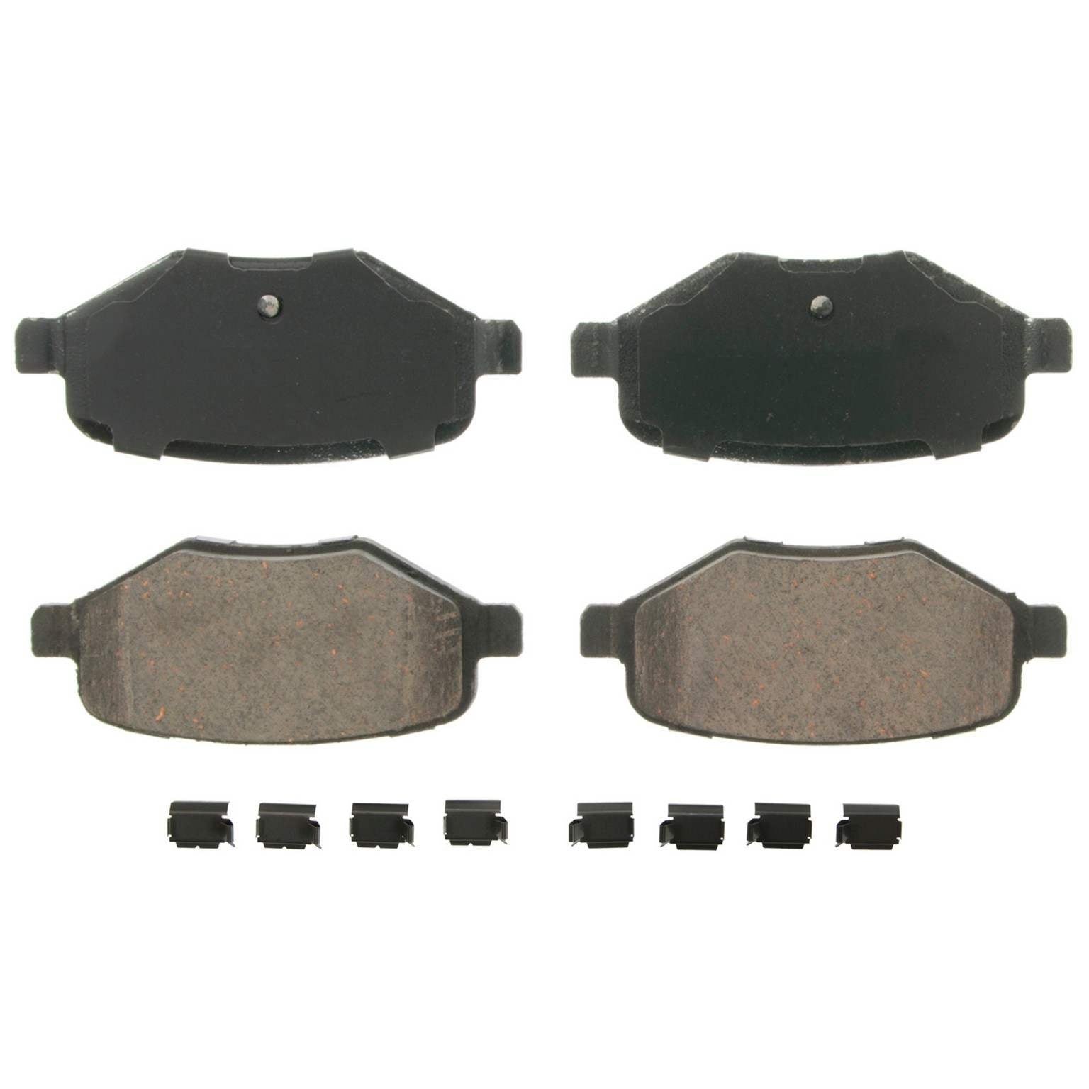 Wagner Brake Disc Brake Pad Set  top view frsport ZD1377