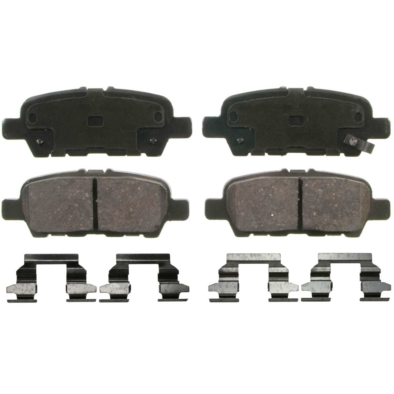 Wagner Brake Disc Brake Pad Set  top view frsport ZD1393