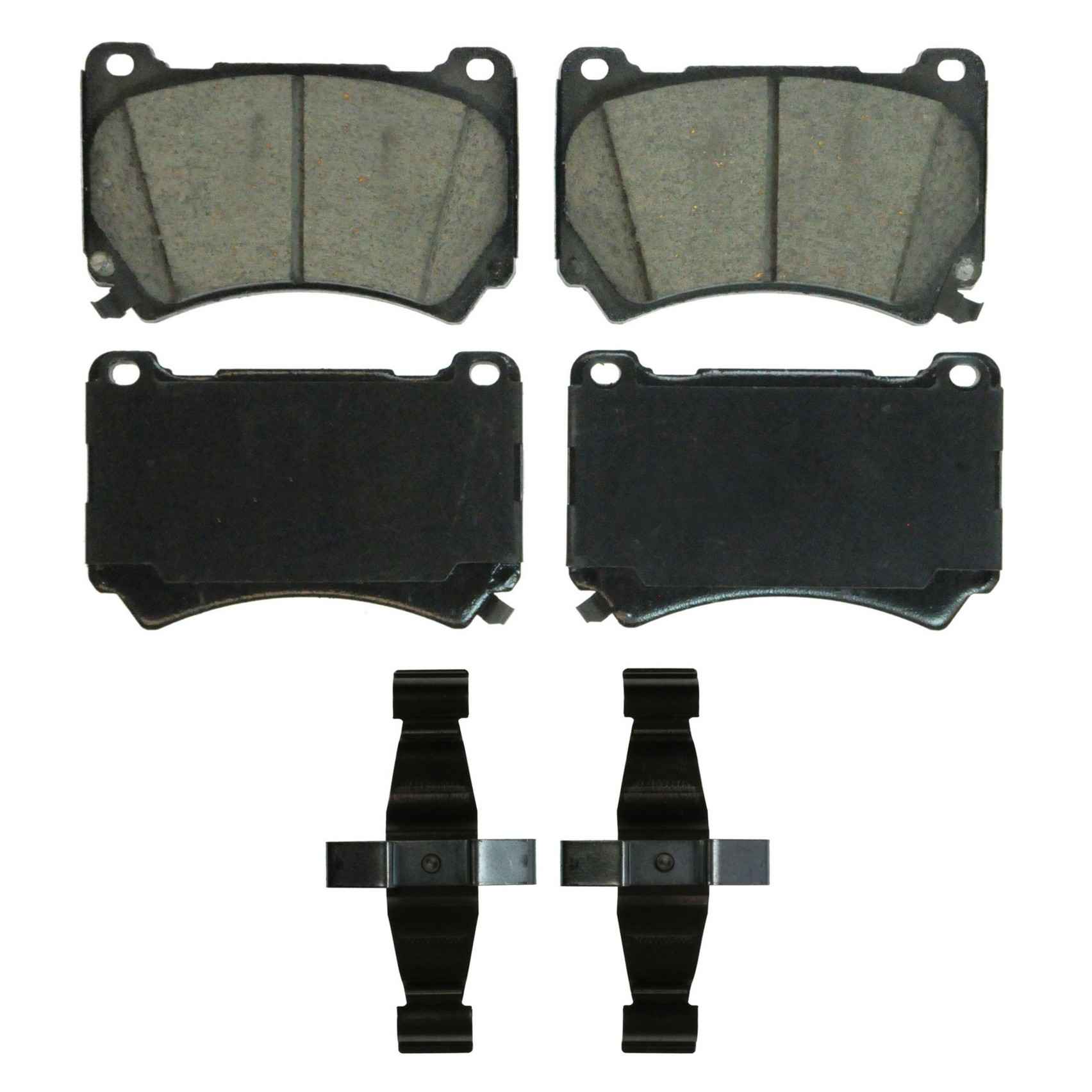 Wagner Brake Disc Brake Pad Set  top view frsport ZD1396