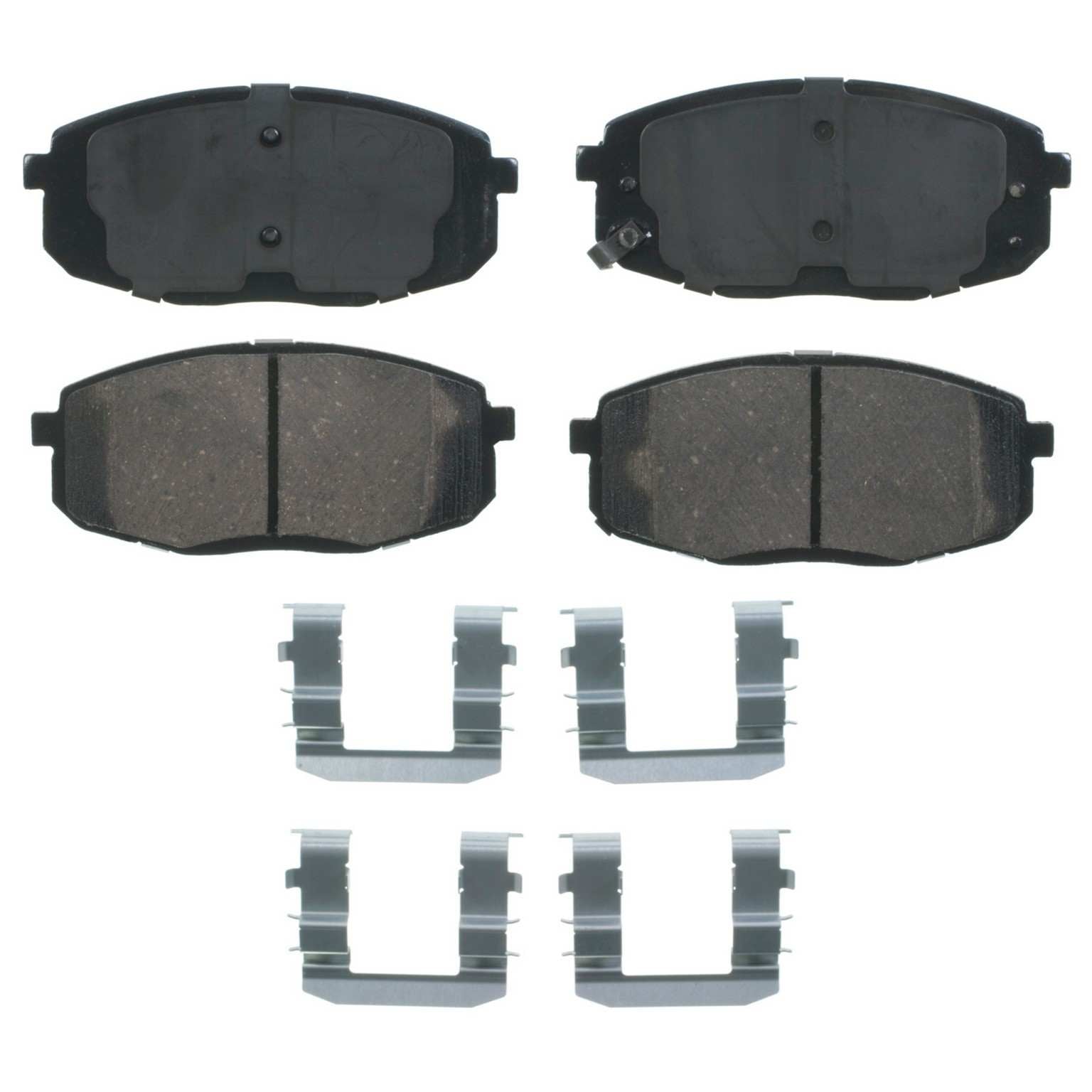 Wagner Brake Disc Brake Pad Set  top view frsport ZD1397