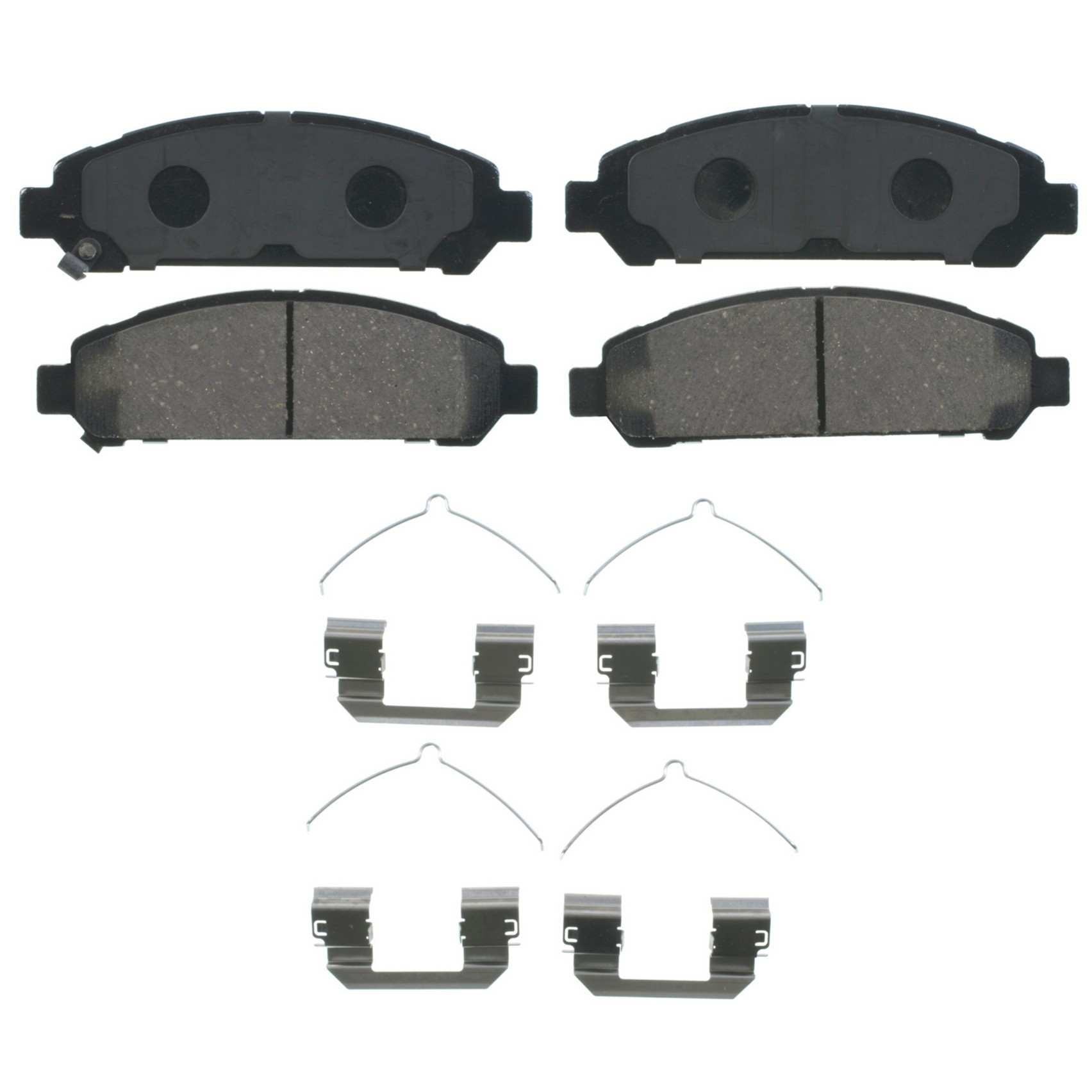 Wagner Brake Disc Brake Pad Set  top view frsport ZD1401