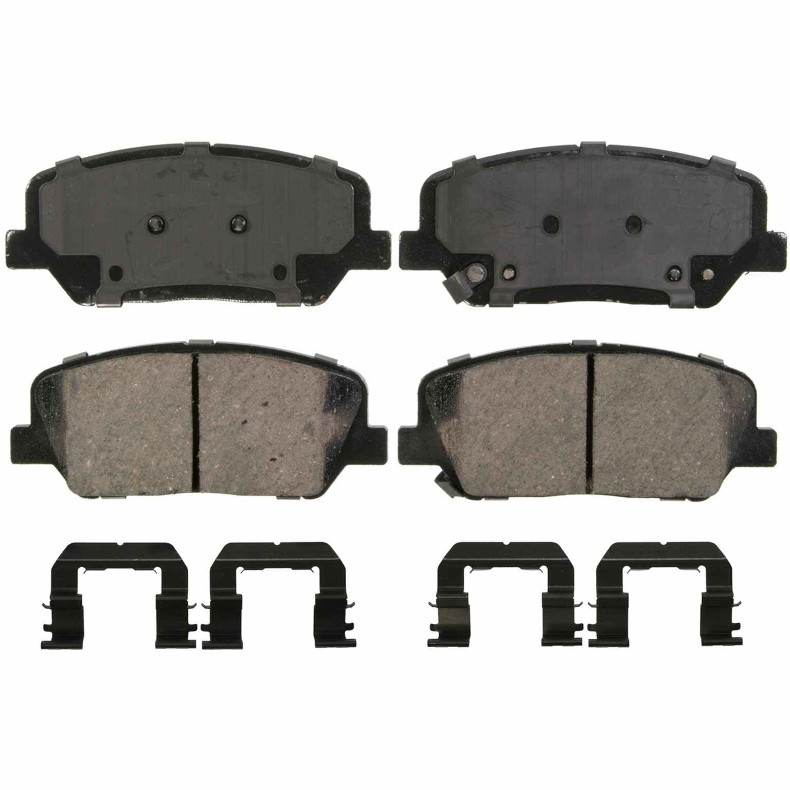 Wagner Brake Disc Brake Pad Set  top view frsport ZD1413