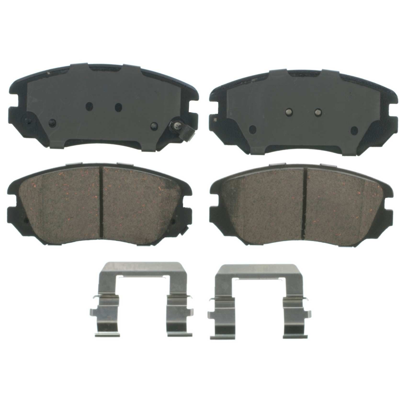 Wagner Brake Disc Brake Pad Set  top view frsport ZD1421