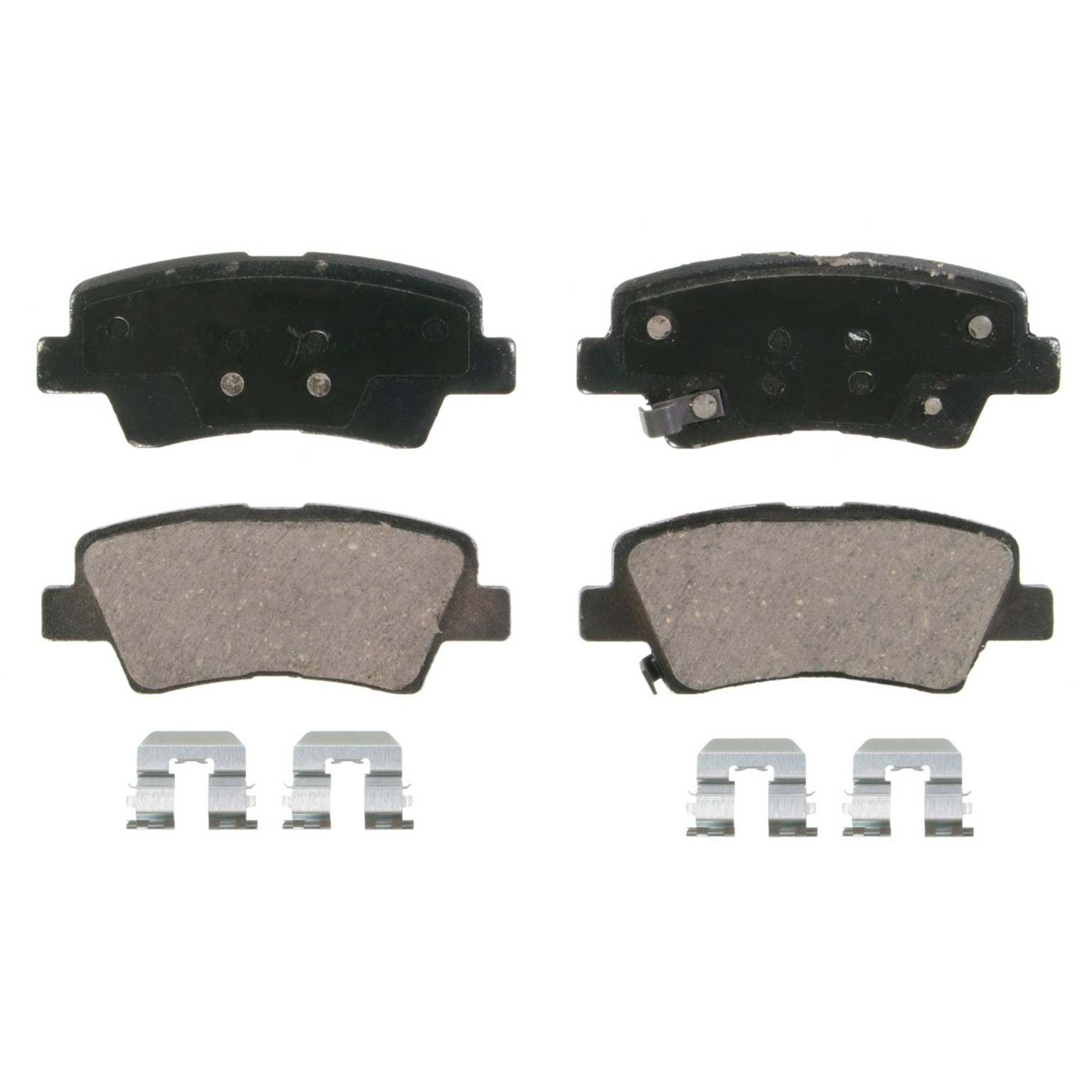 Wagner Brake Disc Brake Pad Set  top view frsport ZD1445