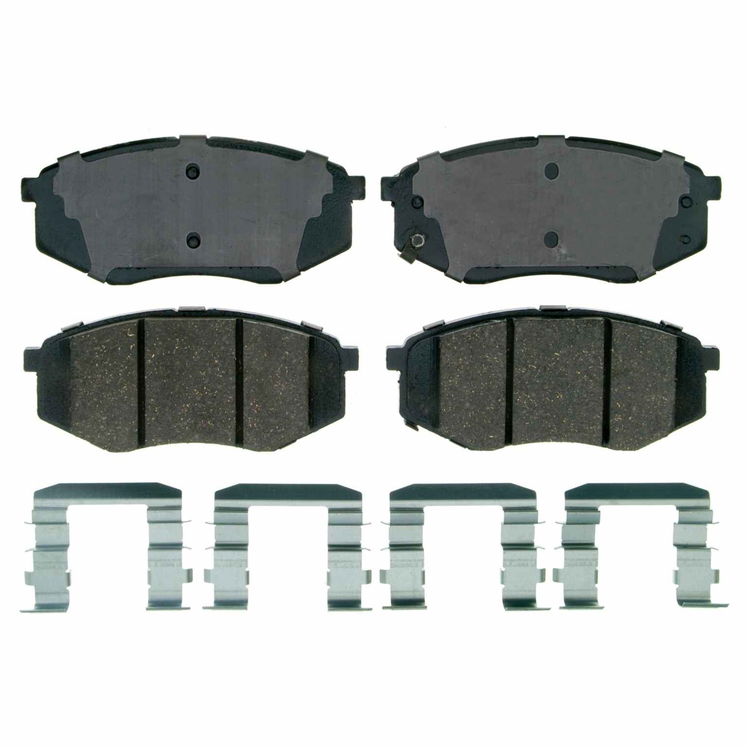 Wagner Brake Disc Brake Pad Set  top view frsport ZD1447