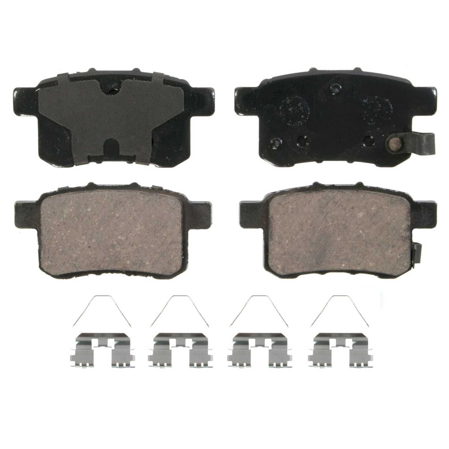 wagner brake disc brake pad set  frsport zd1451