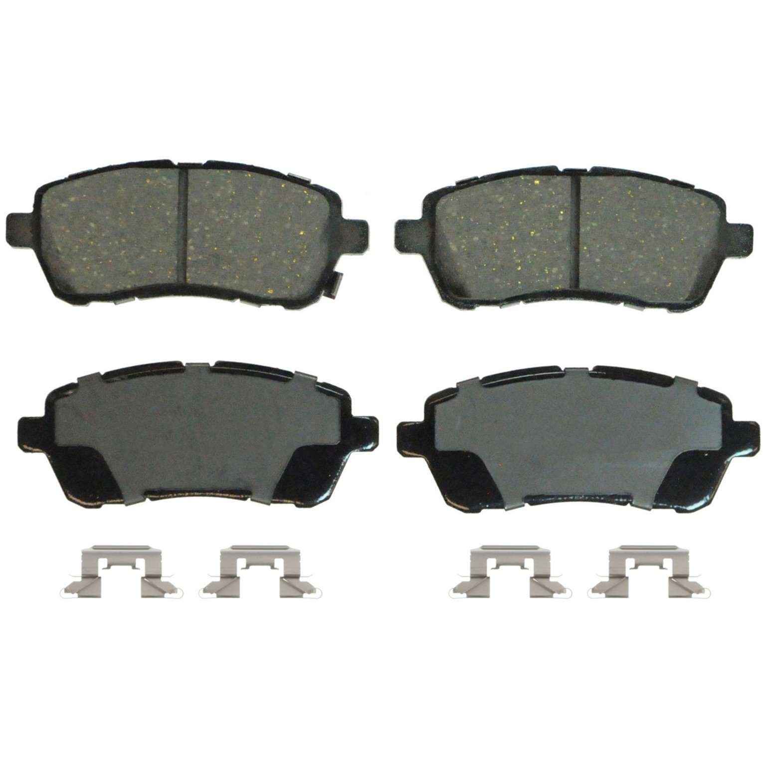 Wagner Brake Disc Brake Pad Set  top view frsport ZD1454A