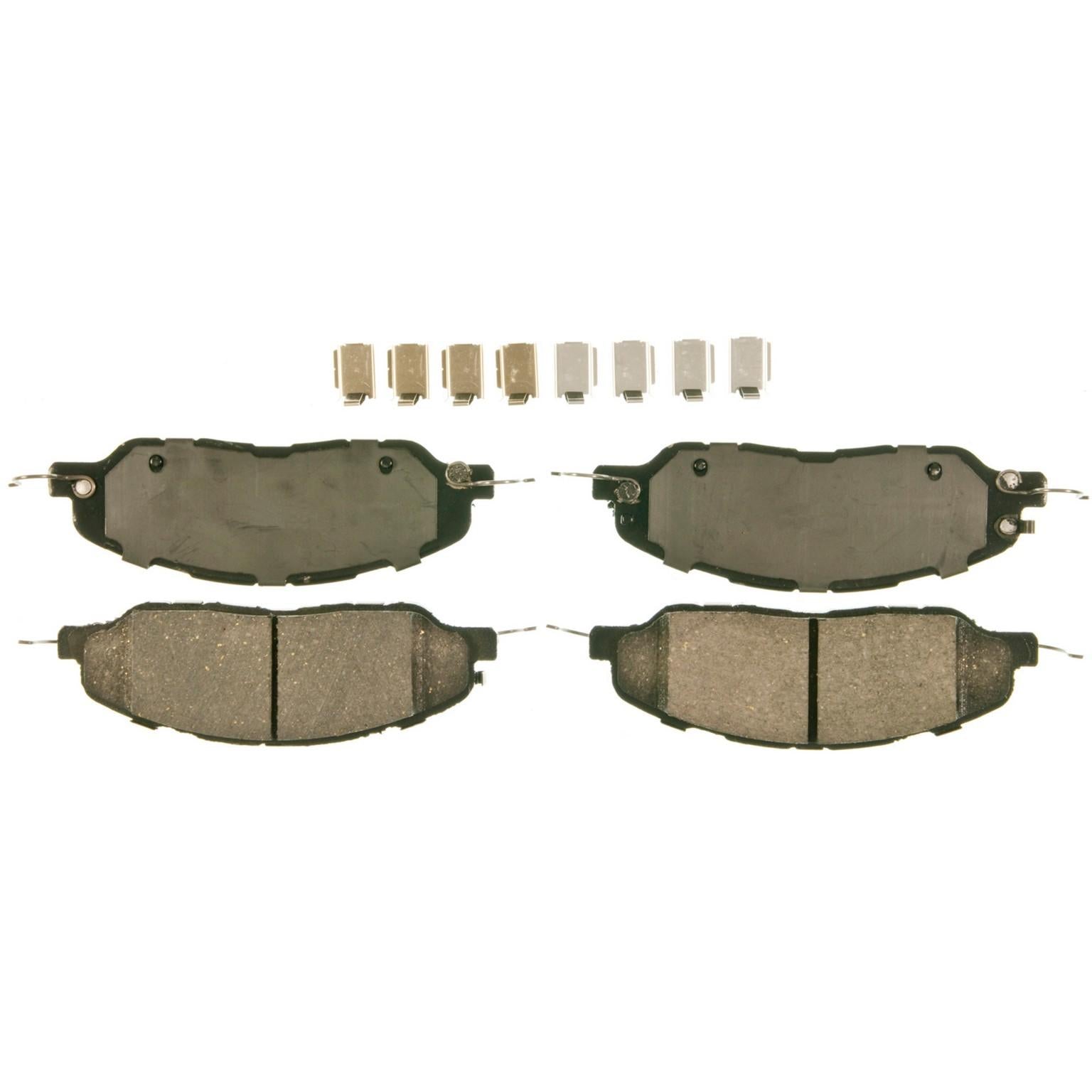 Wagner Brake Disc Brake Pad Set  top view frsport ZD1463