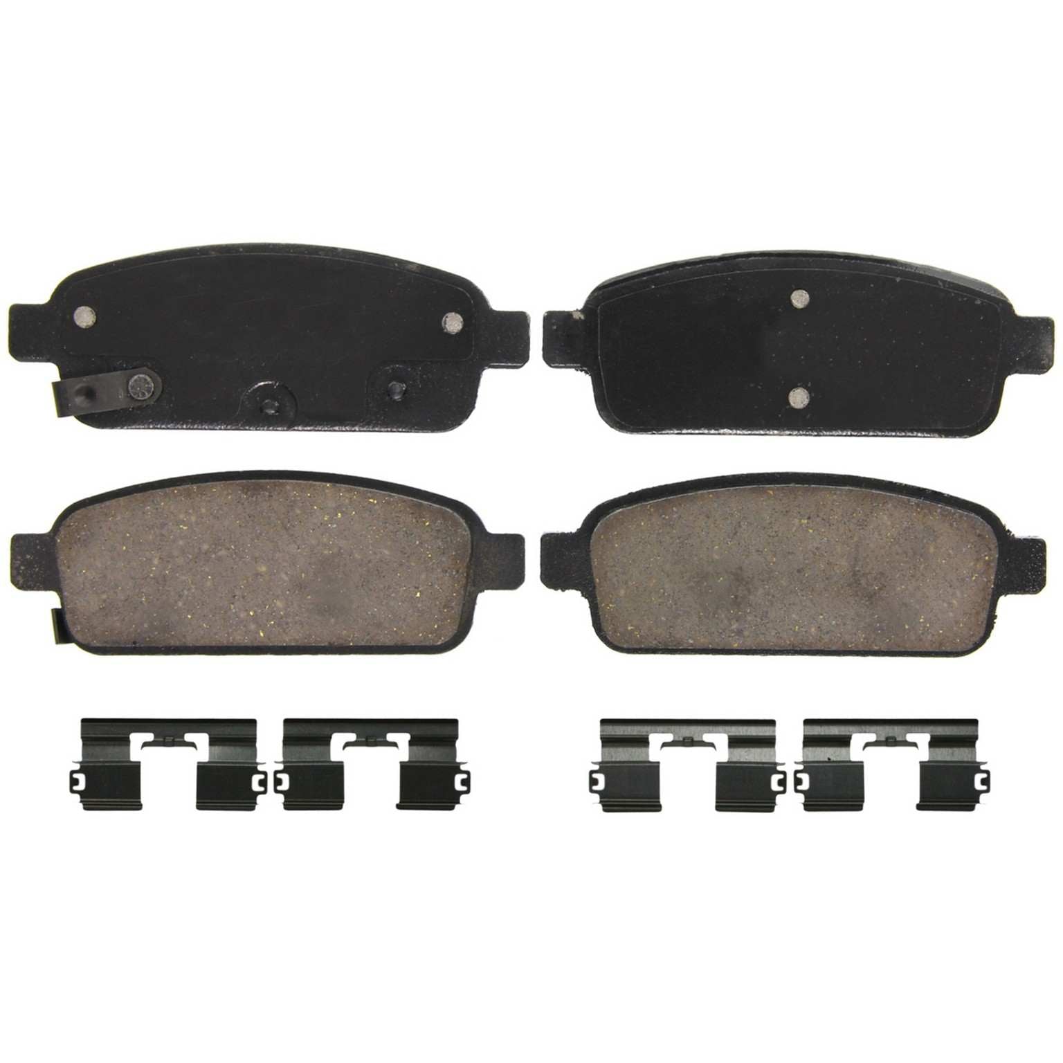 Wagner Brake Disc Brake Pad Set  top view frsport ZD1468