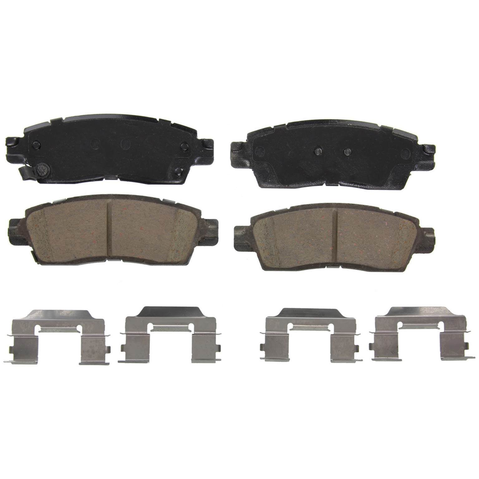 Wagner Brake Disc Brake Pad Set  top view frsport ZD1507