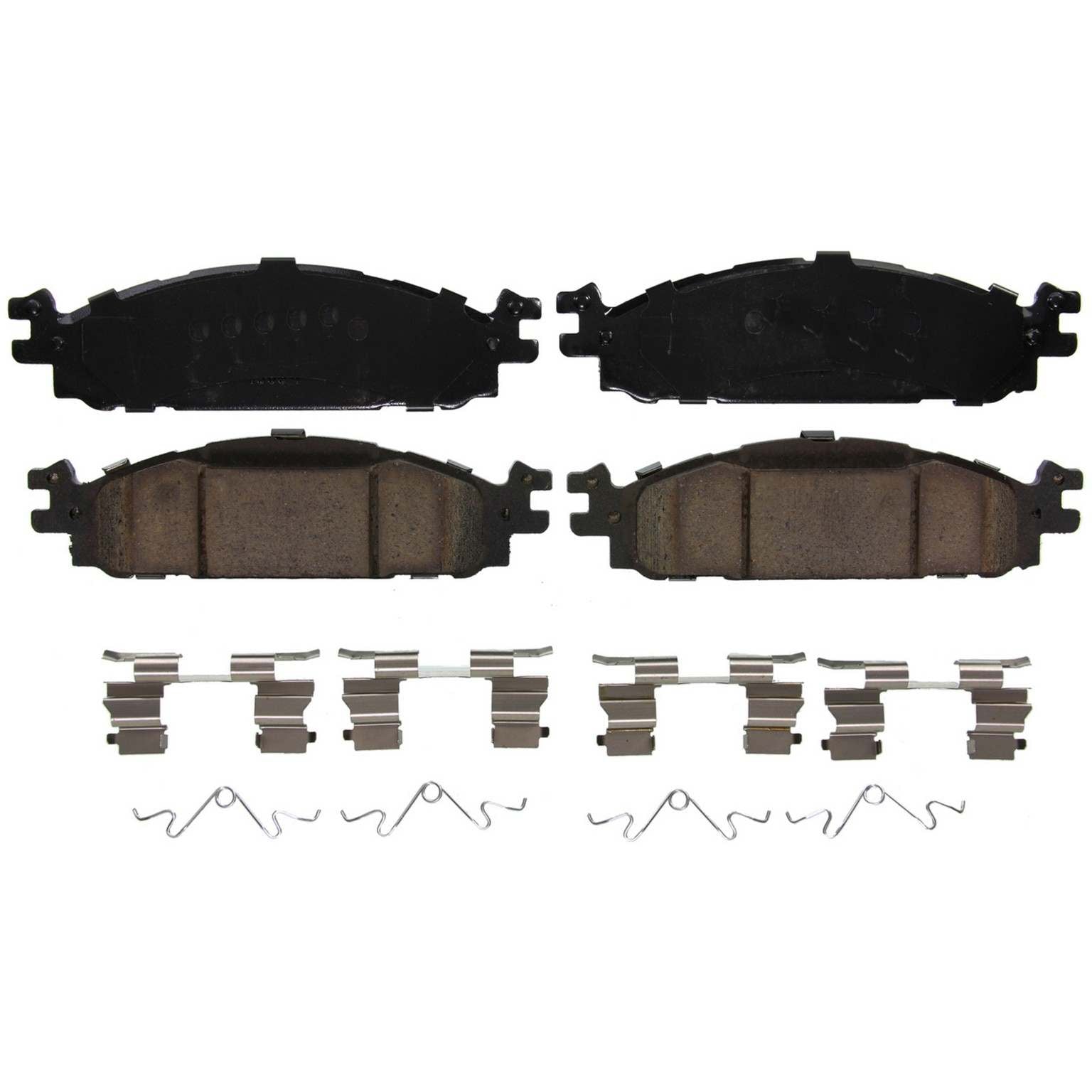 Wagner Brake Disc Brake Pad Set  top view frsport ZD1508