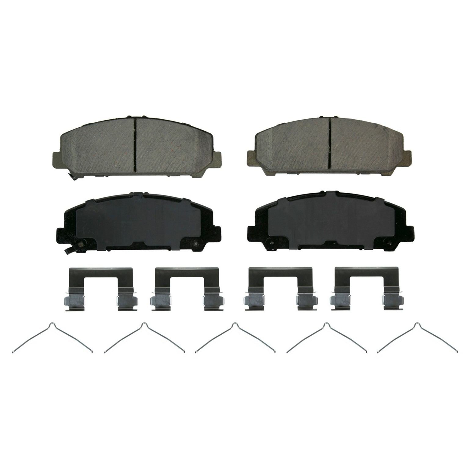 Wagner Brake Disc Brake Pad Set  top view frsport ZD1509