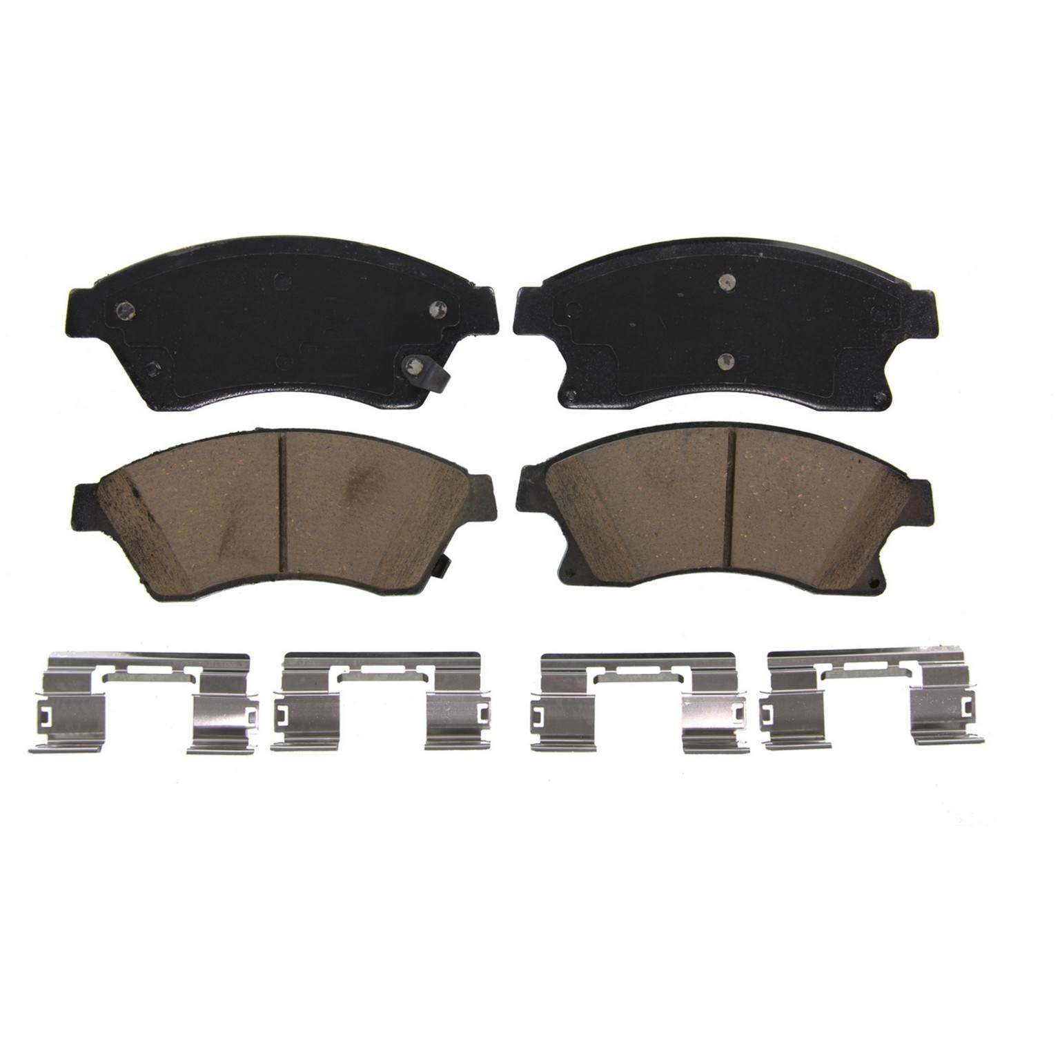 Wagner Brake Disc Brake Pad Set  top view frsport ZD1522