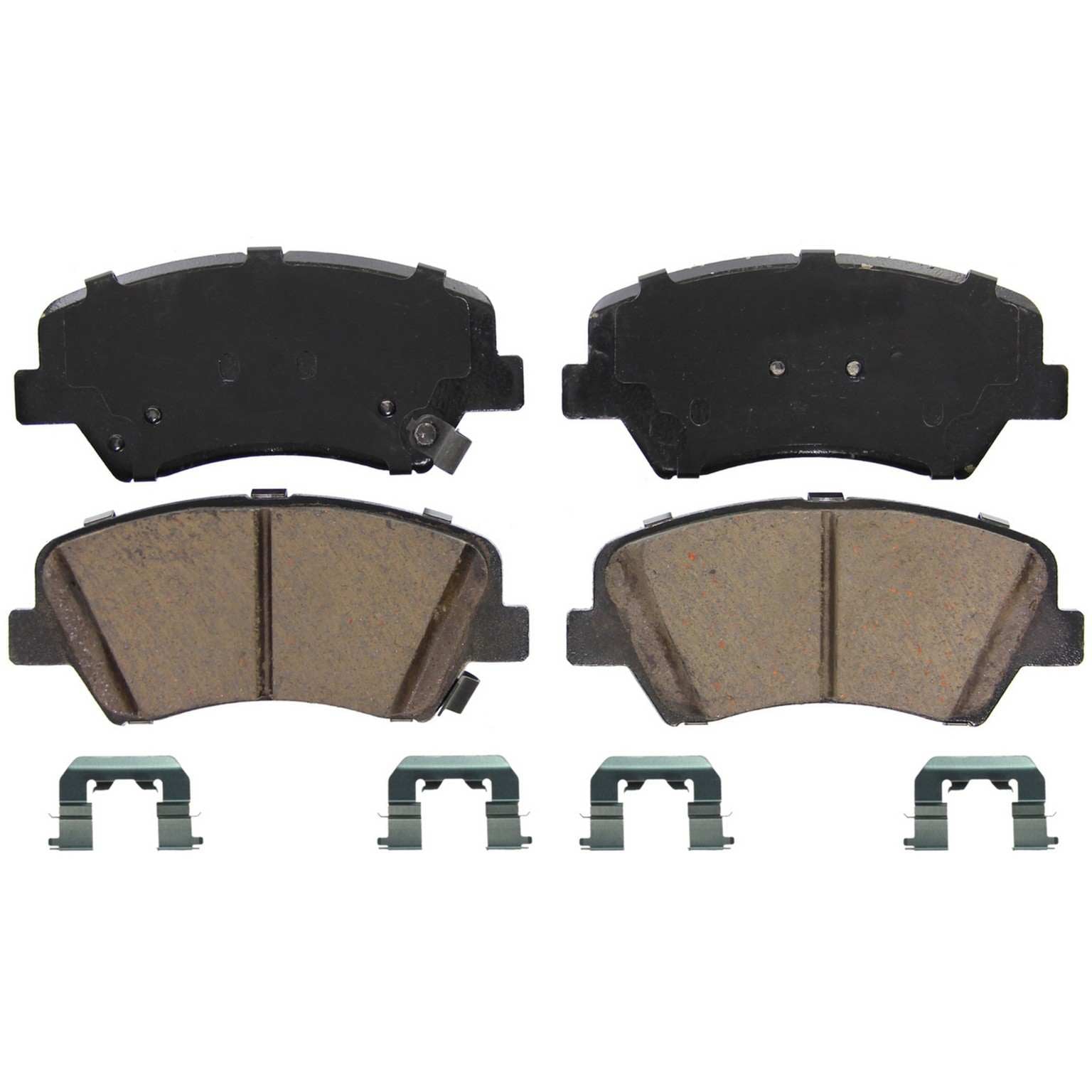 Wagner Brake Disc Brake Pad Set  top view frsport ZD1543