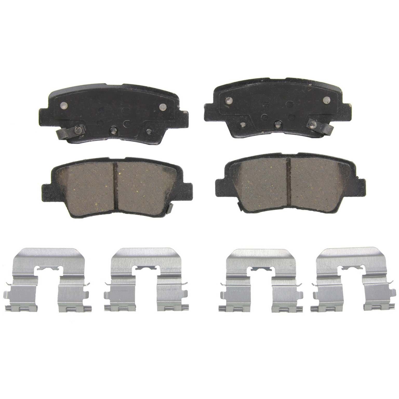 Wagner Brake Disc Brake Pad Set  top view frsport ZD1544