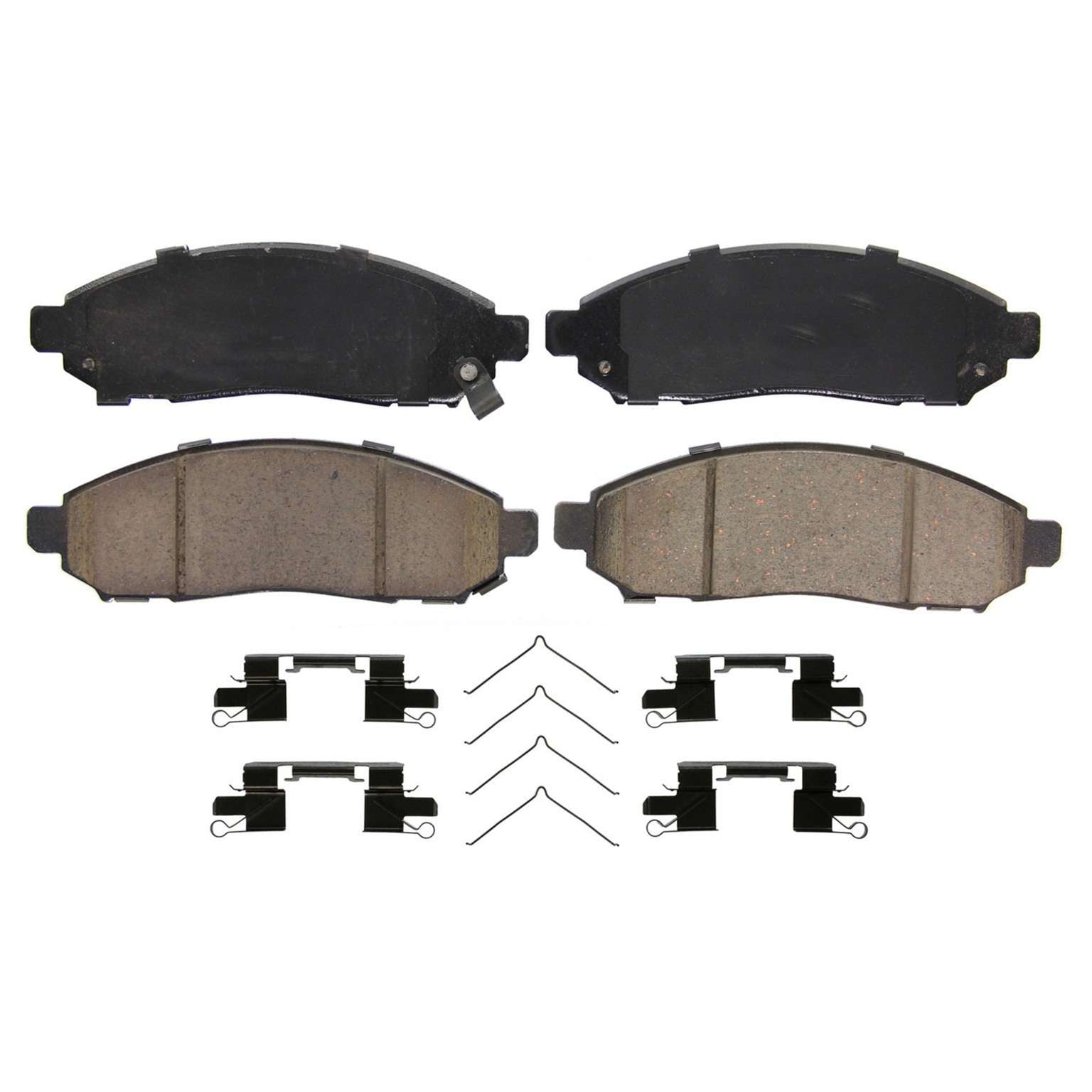 Wagner Brake Disc Brake Pad Set  top view frsport ZD1548