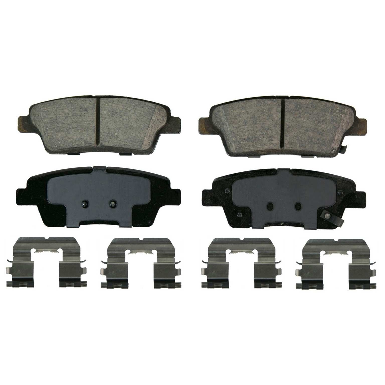 Wagner Brake Disc Brake Pad Set  top view frsport ZD1551