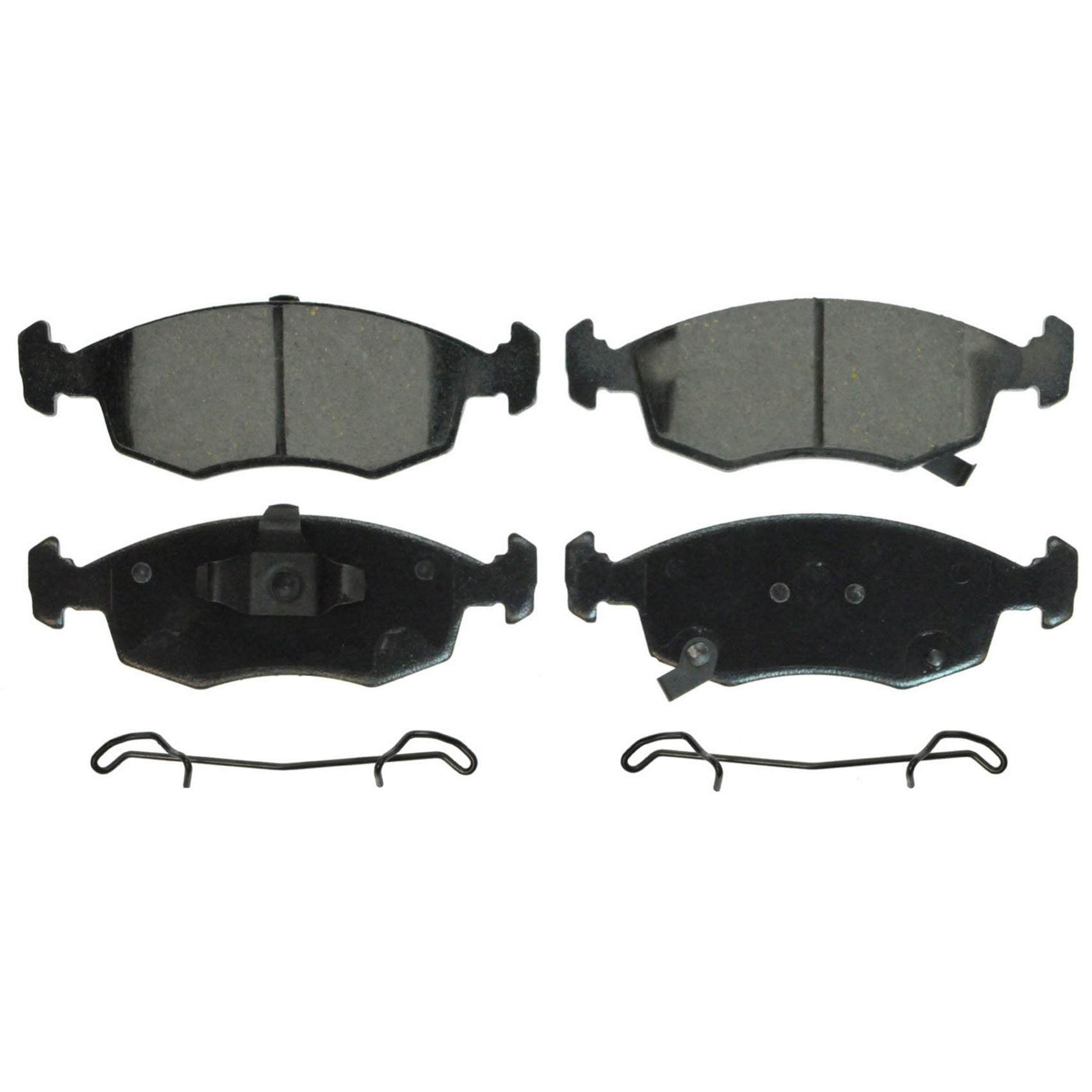 Wagner Brake Disc Brake Pad Set  top view frsport ZD1568