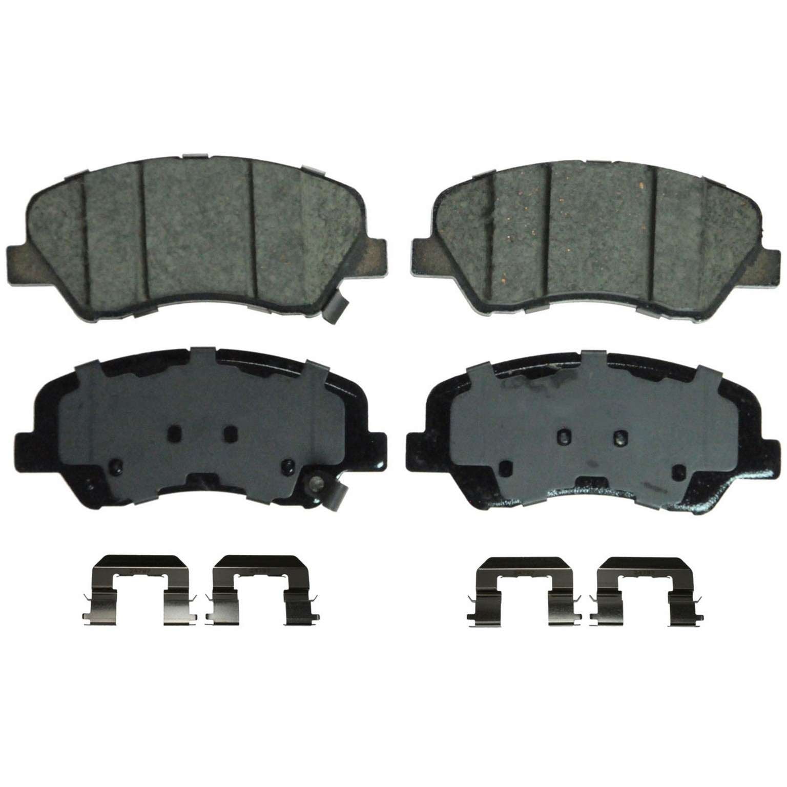 Wagner Brake Disc Brake Pad Set  top view frsport ZD1593