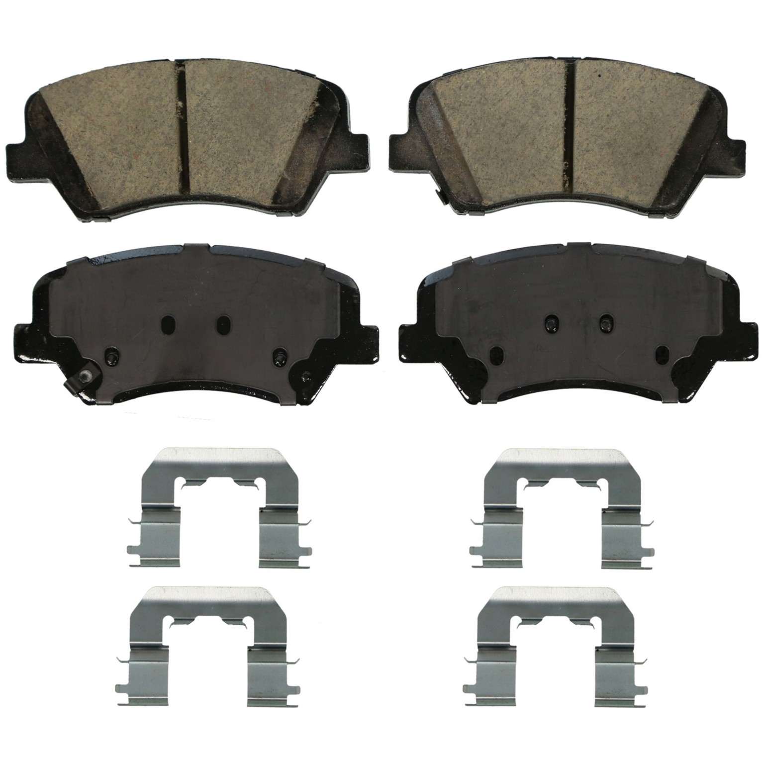 Wagner Brake Disc Brake Pad Set  top view frsport ZD1595