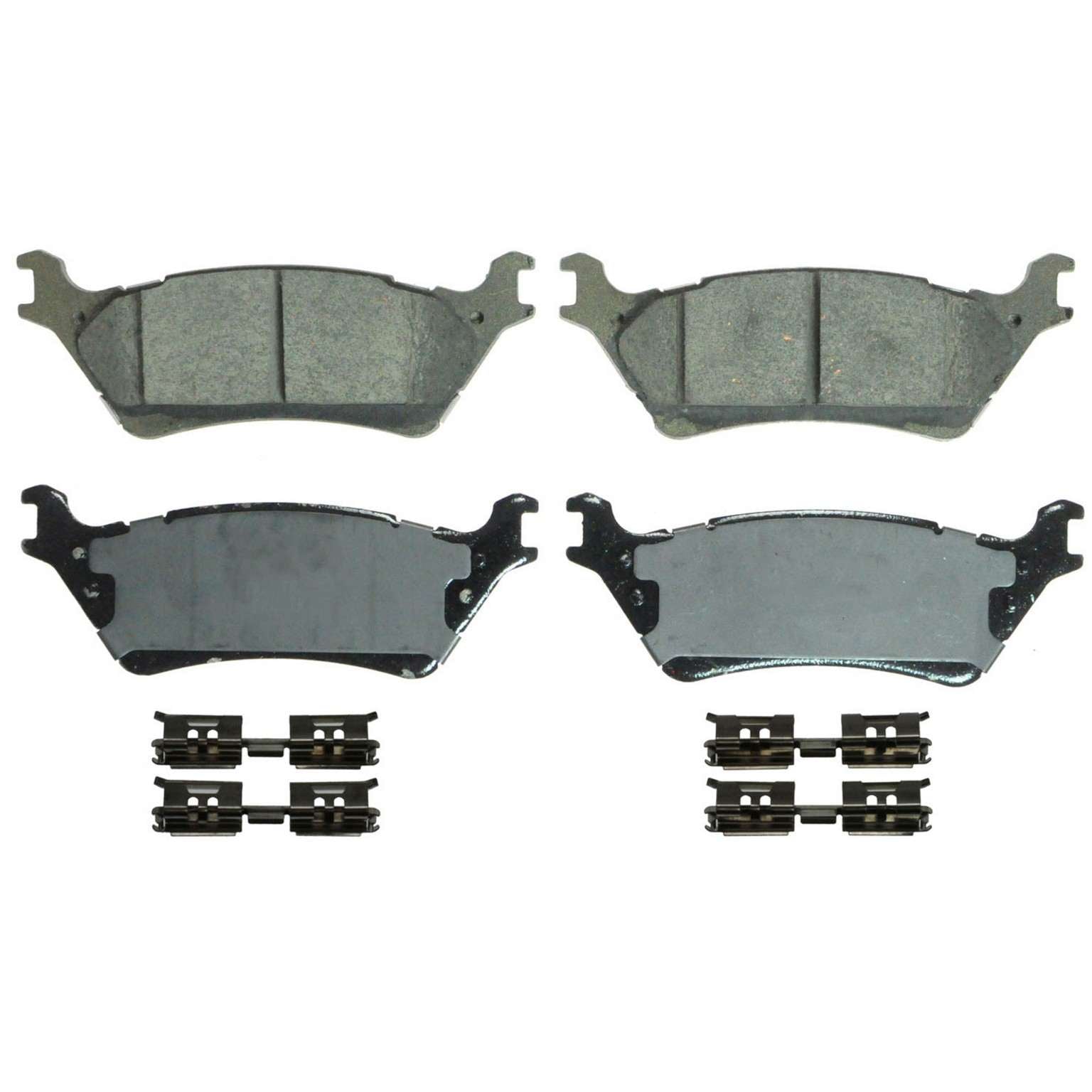 Wagner Brake Disc Brake Pad Set  top view frsport ZD1602