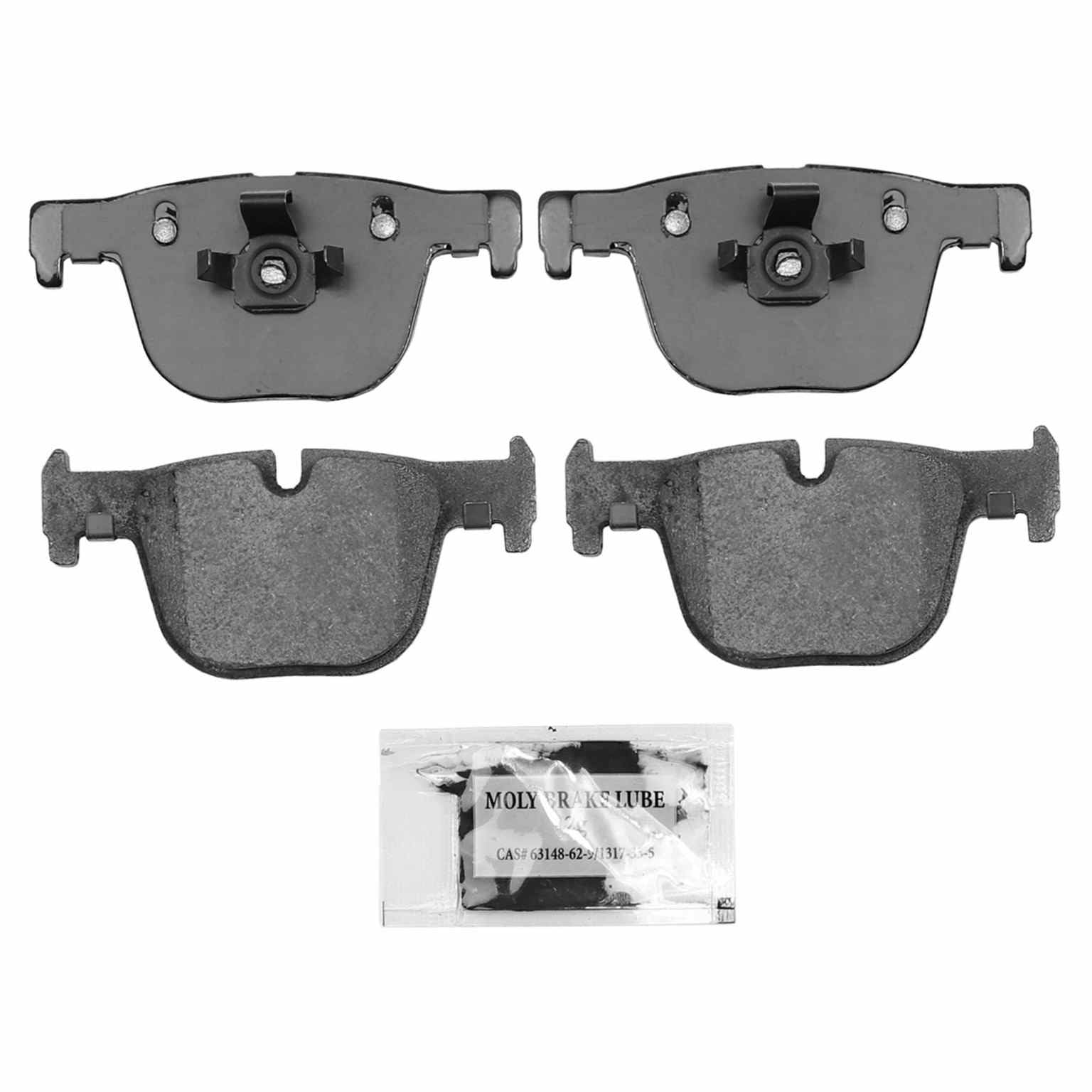 Wagner Brake Disc Brake Pad Set  top view frsport ZD1610