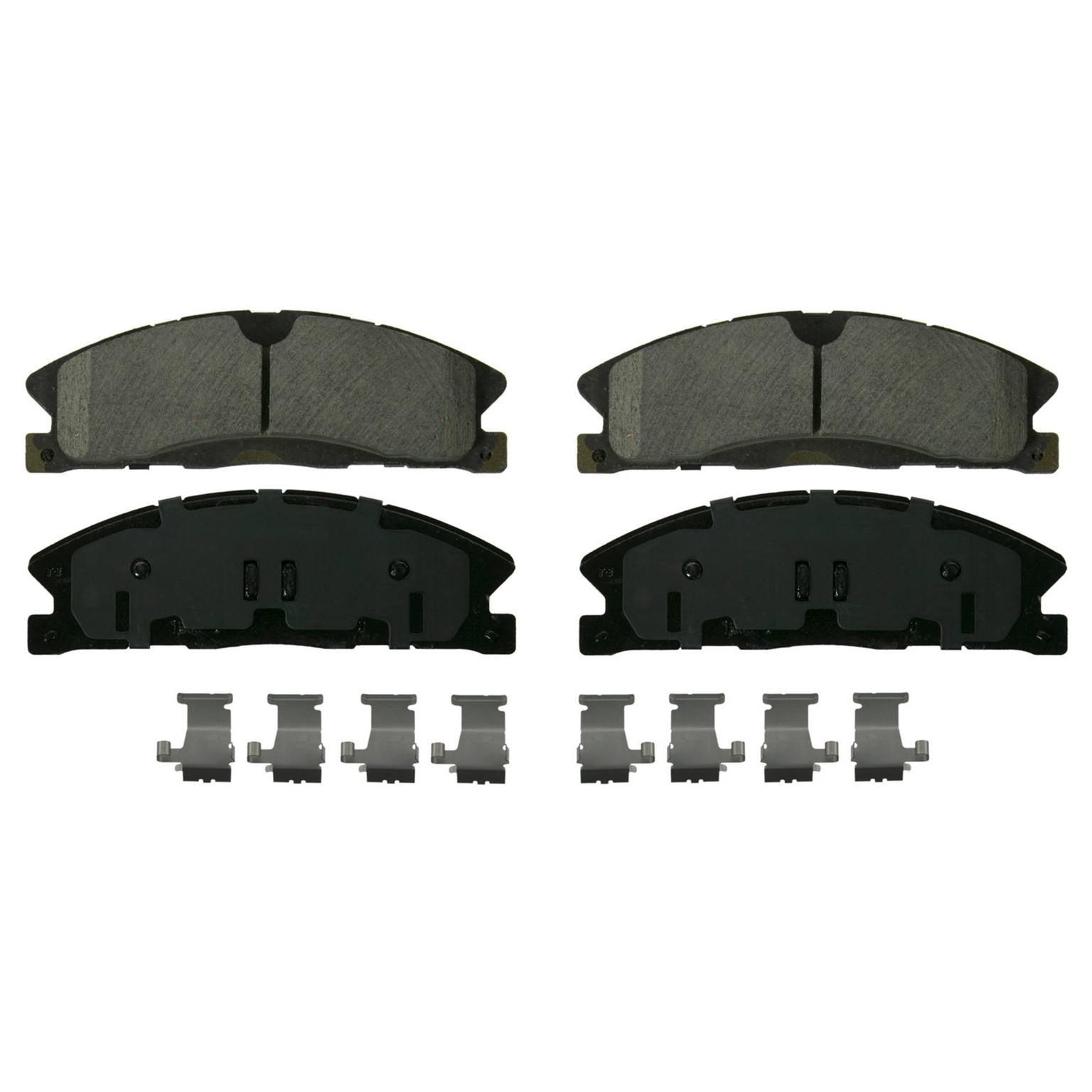 Wagner Brake Disc Brake Pad Set  top view frsport ZD1611B