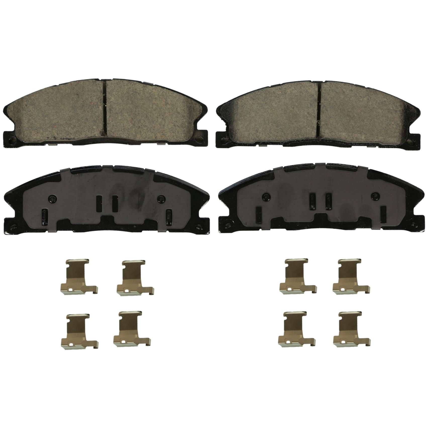 Wagner Brake Disc Brake Pad Set  top view frsport ZD1611