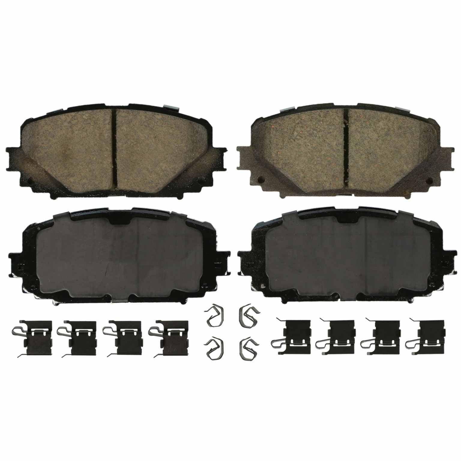 Wagner Brake Disc Brake Pad Set  top view frsport ZD1628