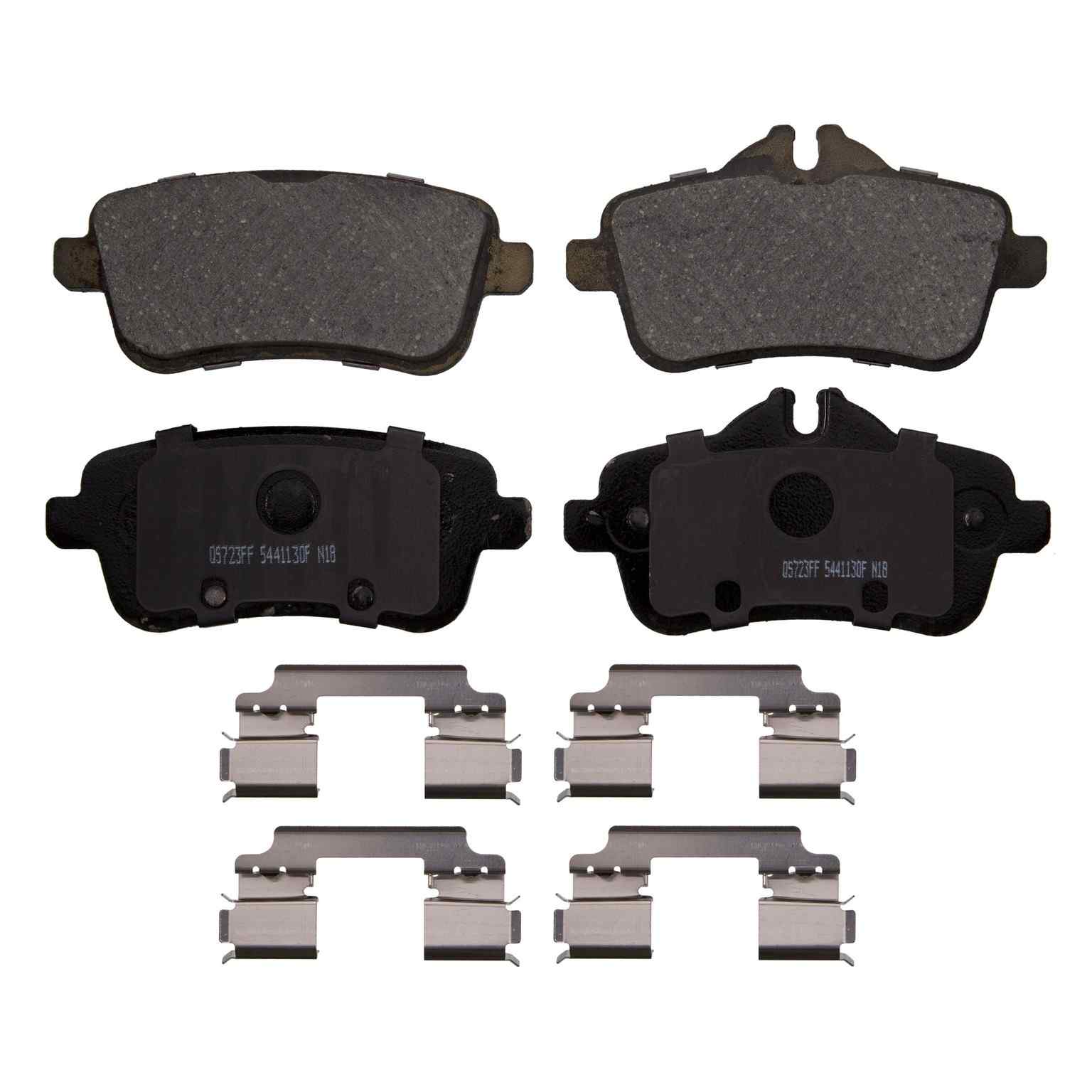 Wagner Brake Disc Brake Pad Set  top view frsport ZD1630