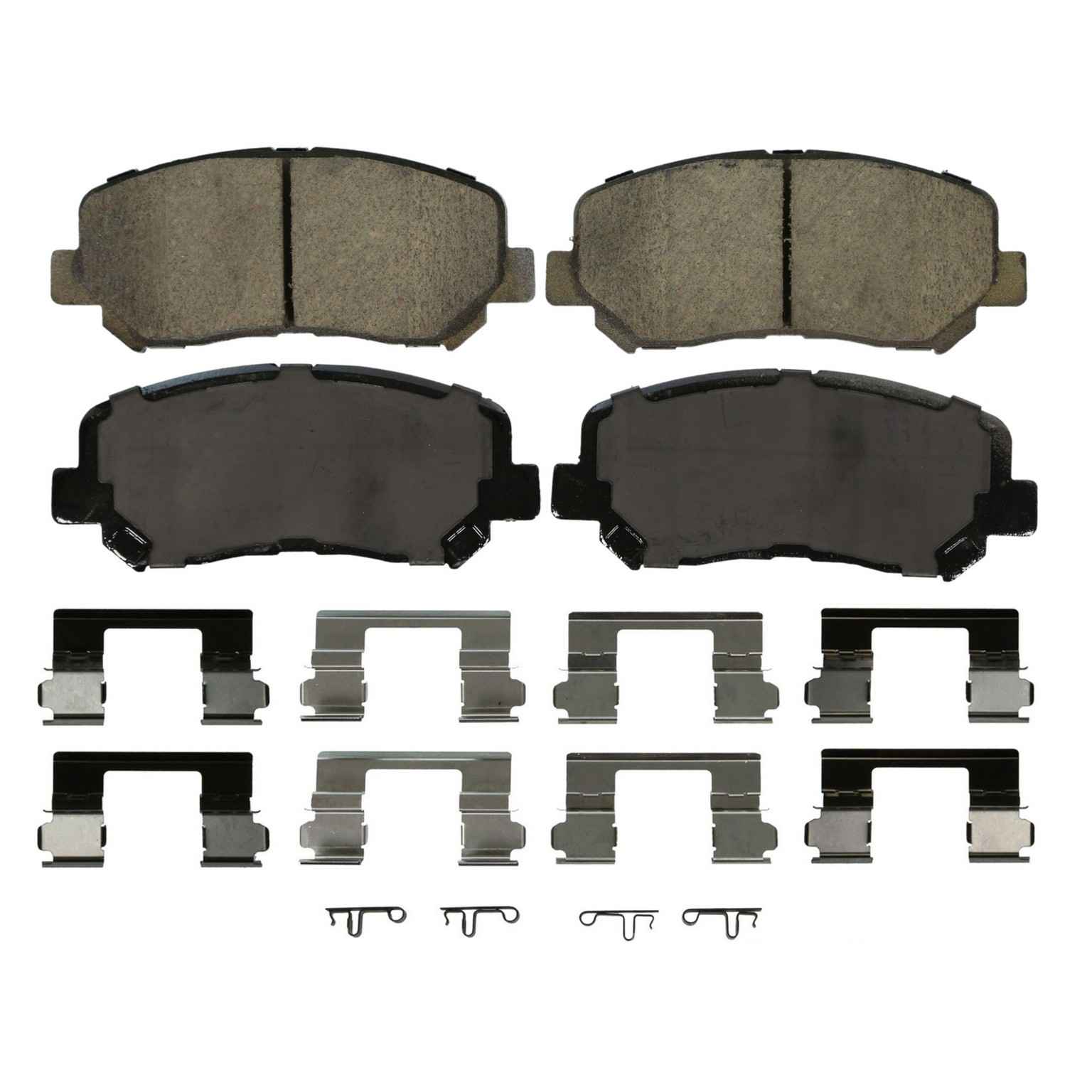 Wagner Brake Disc Brake Pad Set  top view frsport ZD1640