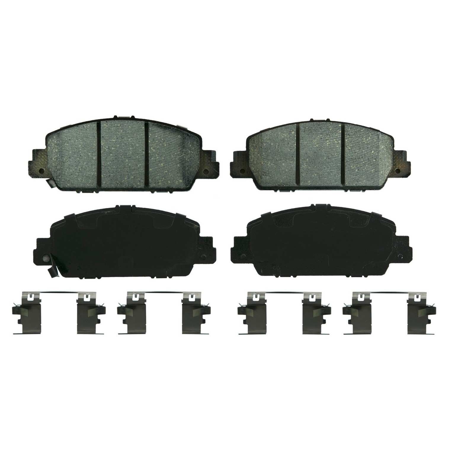 Wagner Brake Disc Brake Pad Set  top view frsport ZD1654