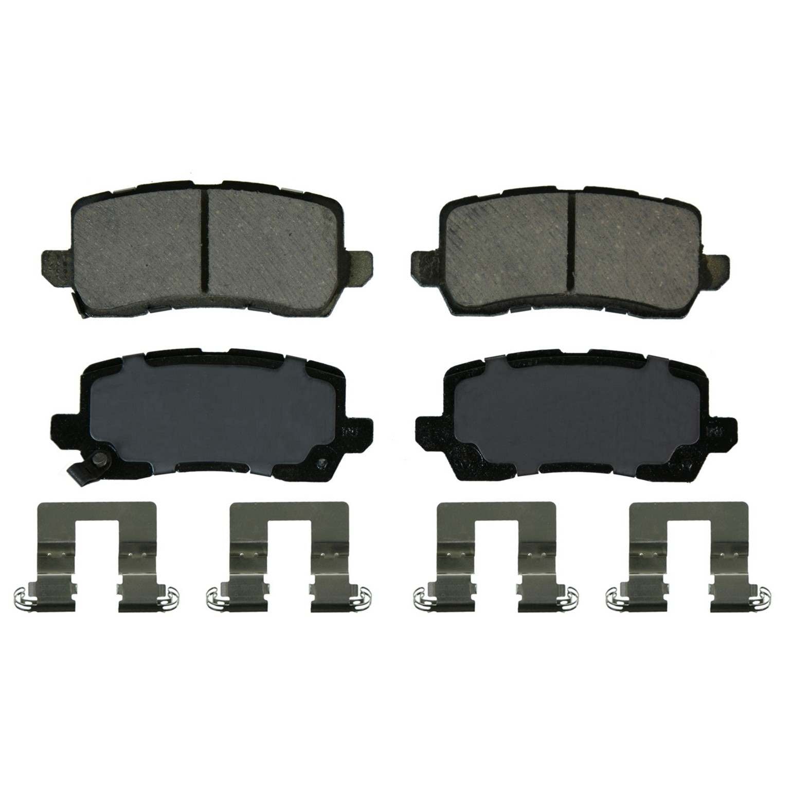 wagner brake disc brake pad set  frsport zd1698