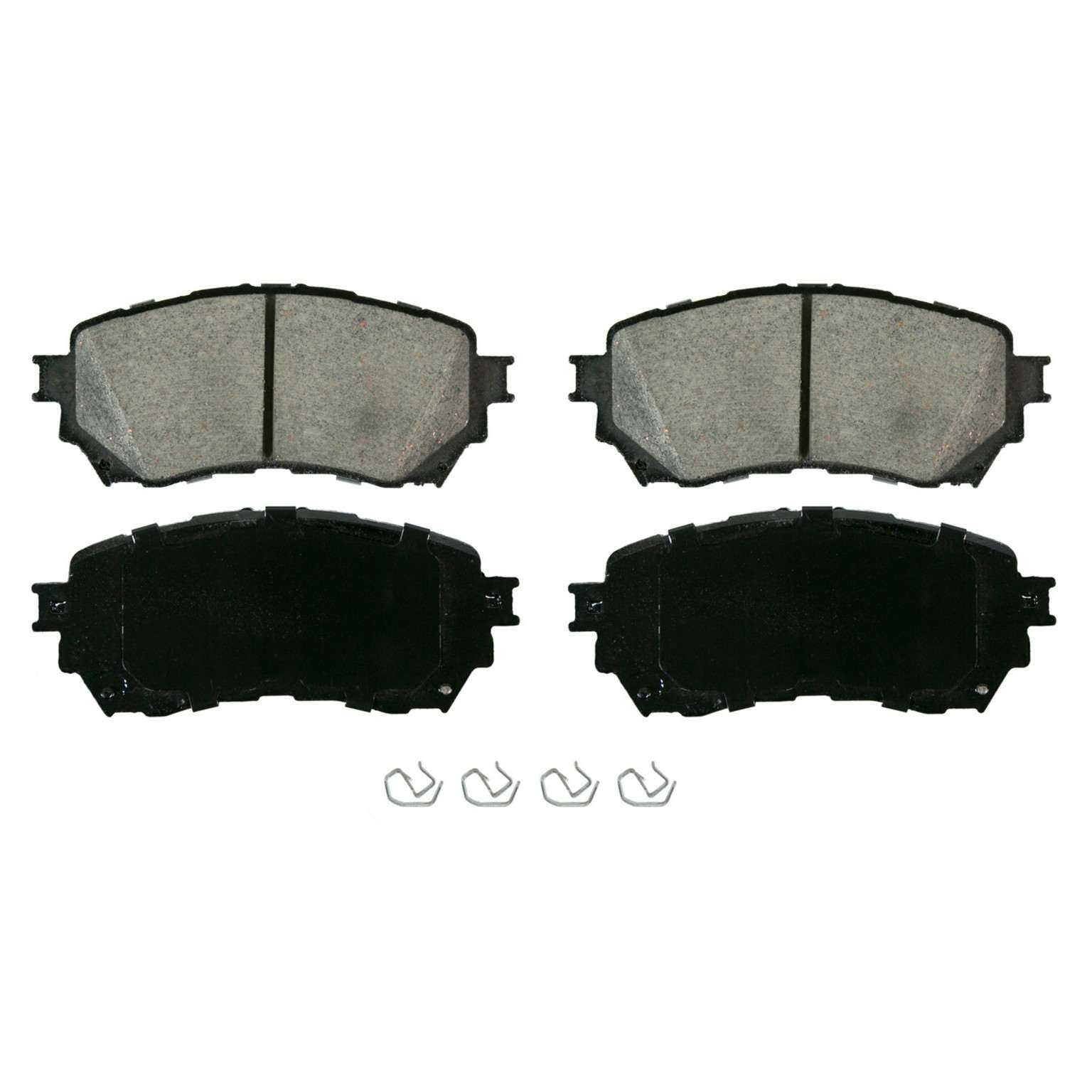 Wagner Brake Disc Brake Pad Set  top view frsport ZD1711