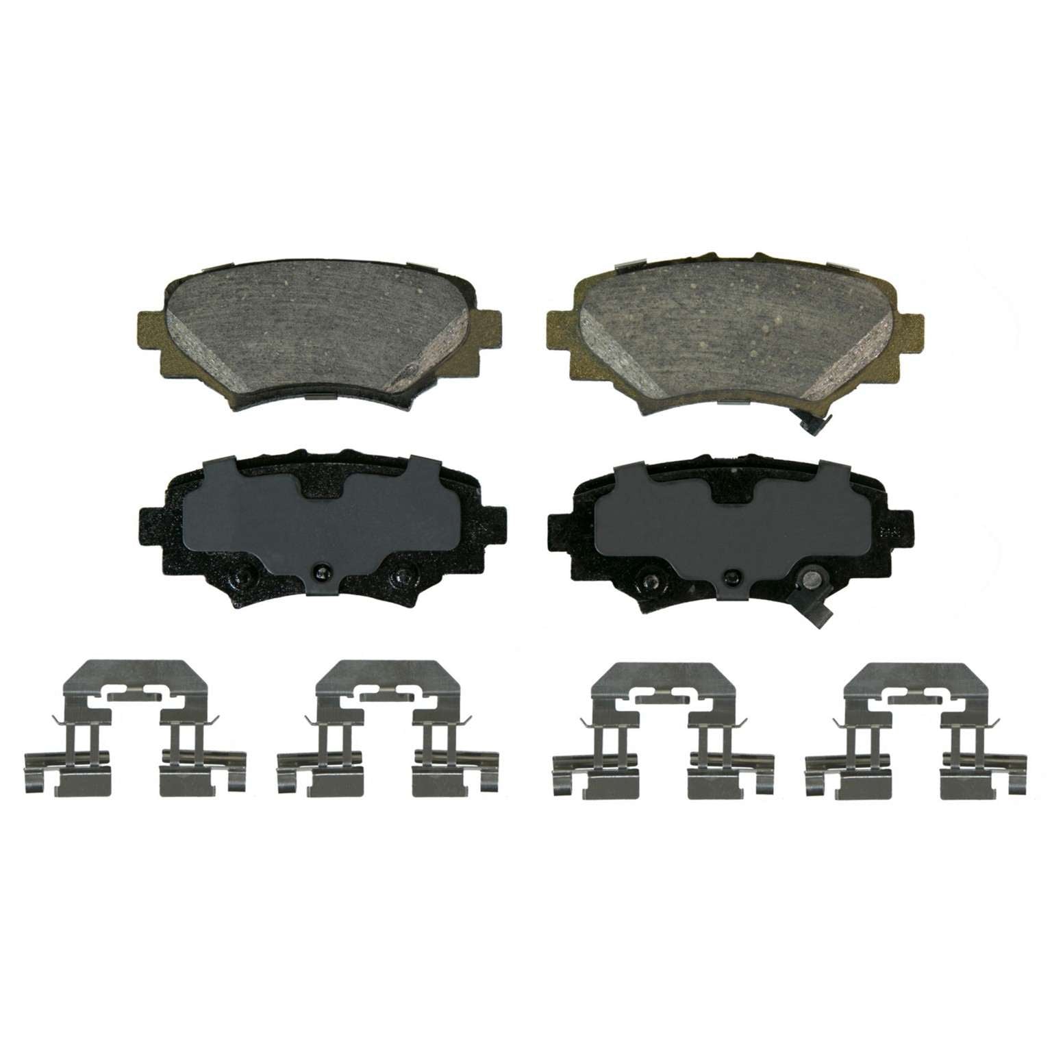 Wagner Brake Disc Brake Pad Set  top view frsport ZD1729