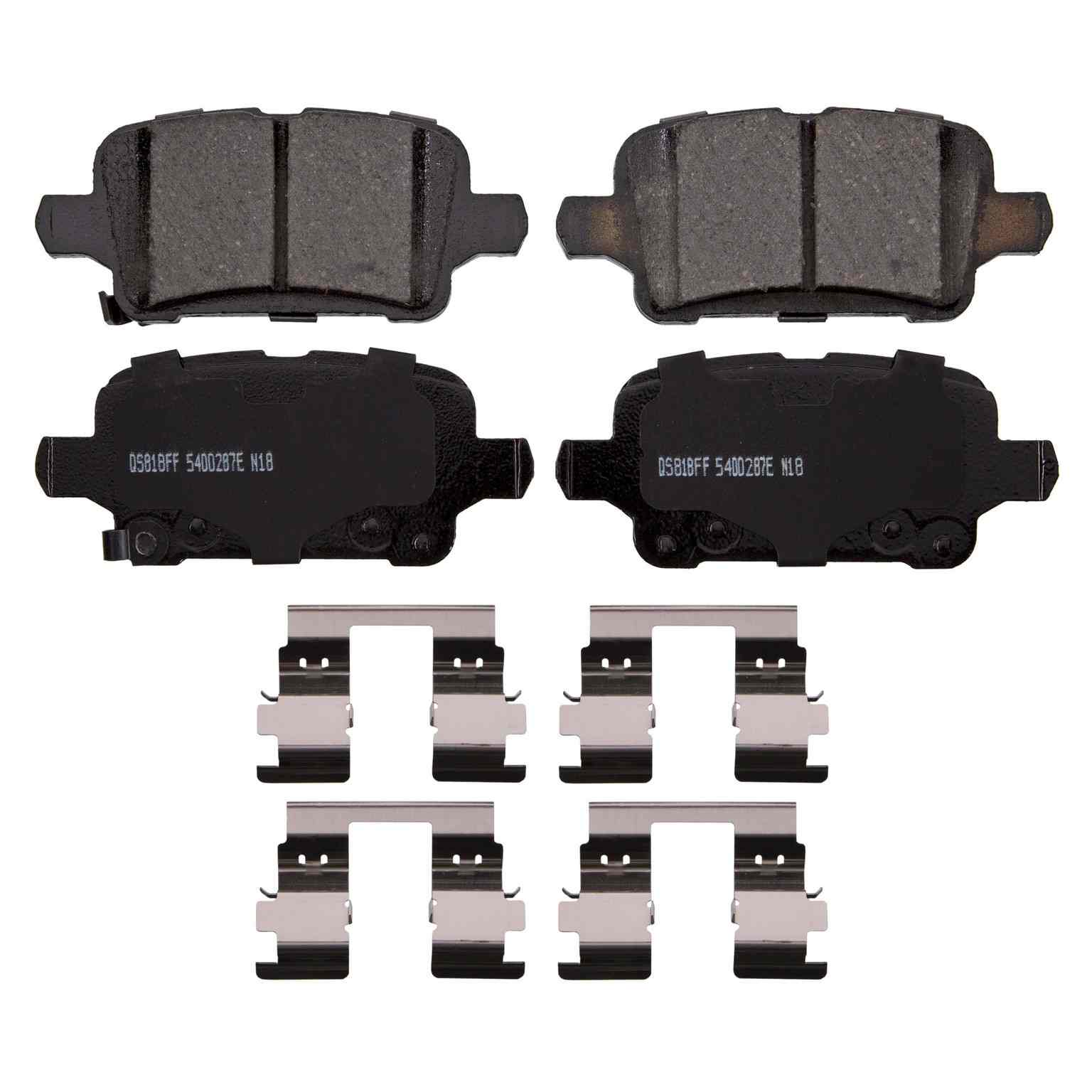 wagner brake disc brake pad set  frsport zd1857