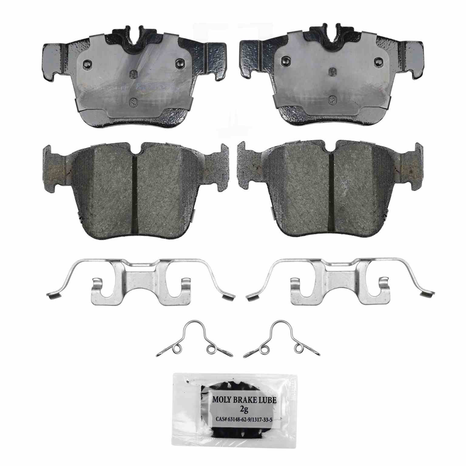 Wagner Brake Disc Brake Pad Set  top view frsport ZD1872