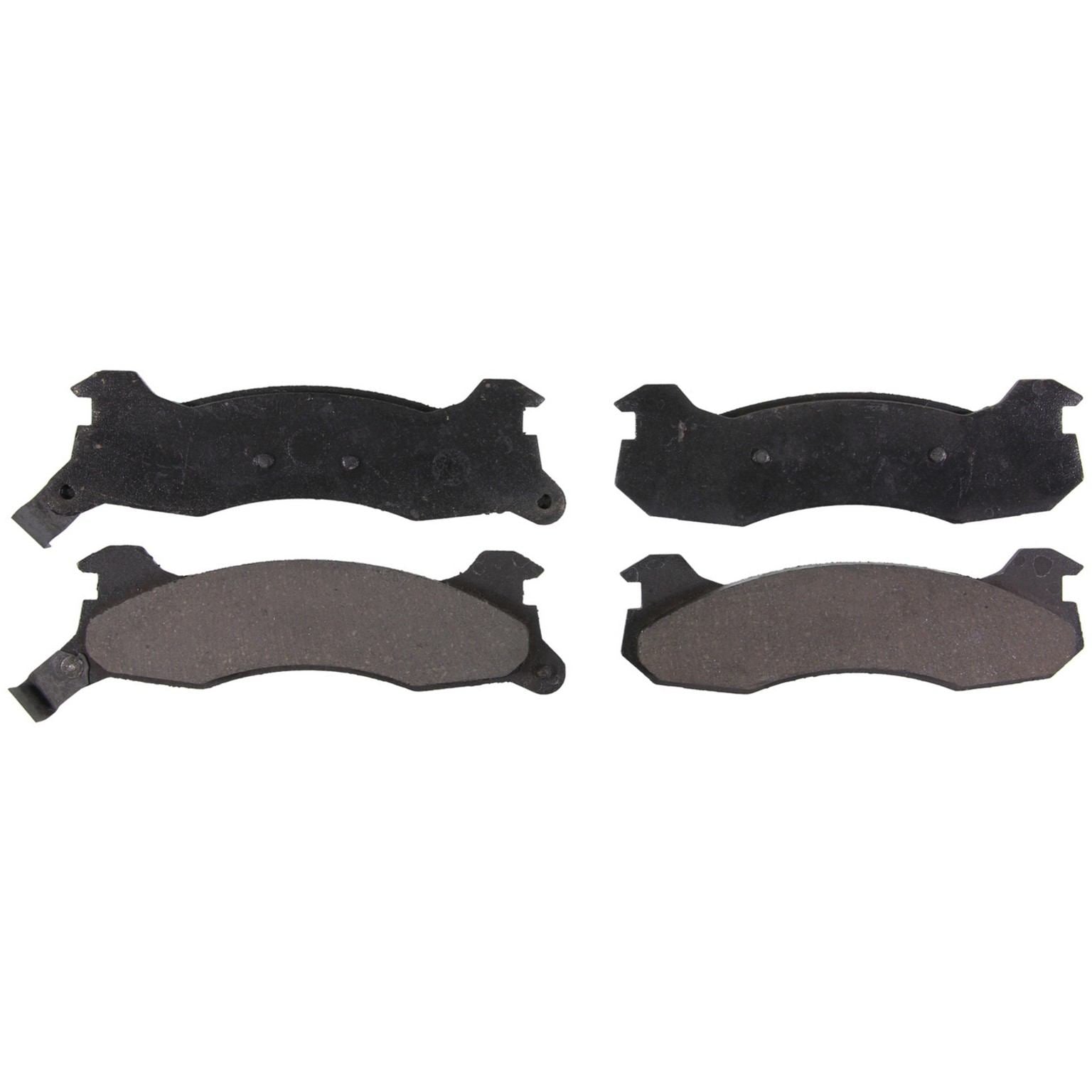 Wagner Brake Disc Brake Pad Set  top view frsport ZD204