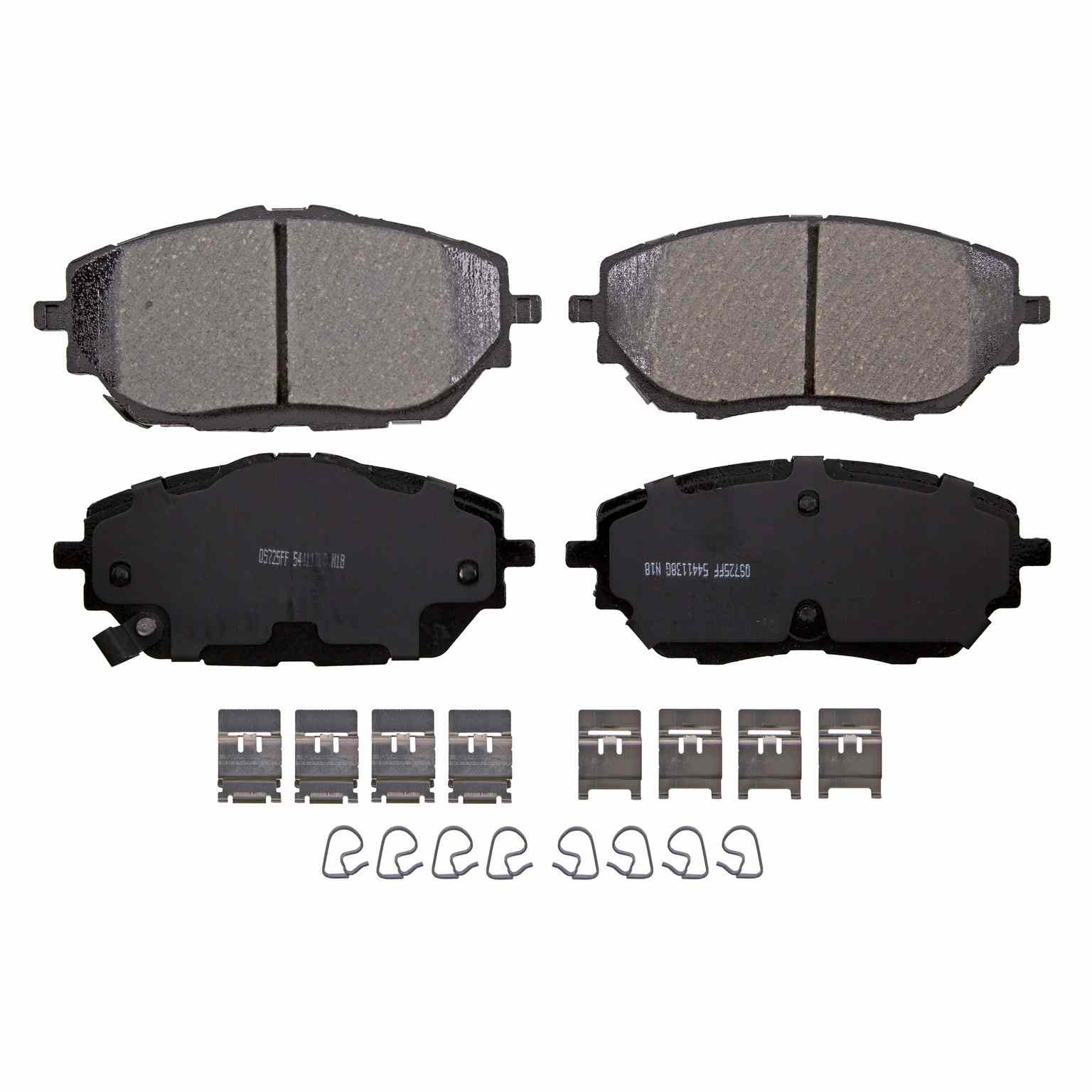 Wagner Brake Disc Brake Pad Set  top view frsport ZD2065