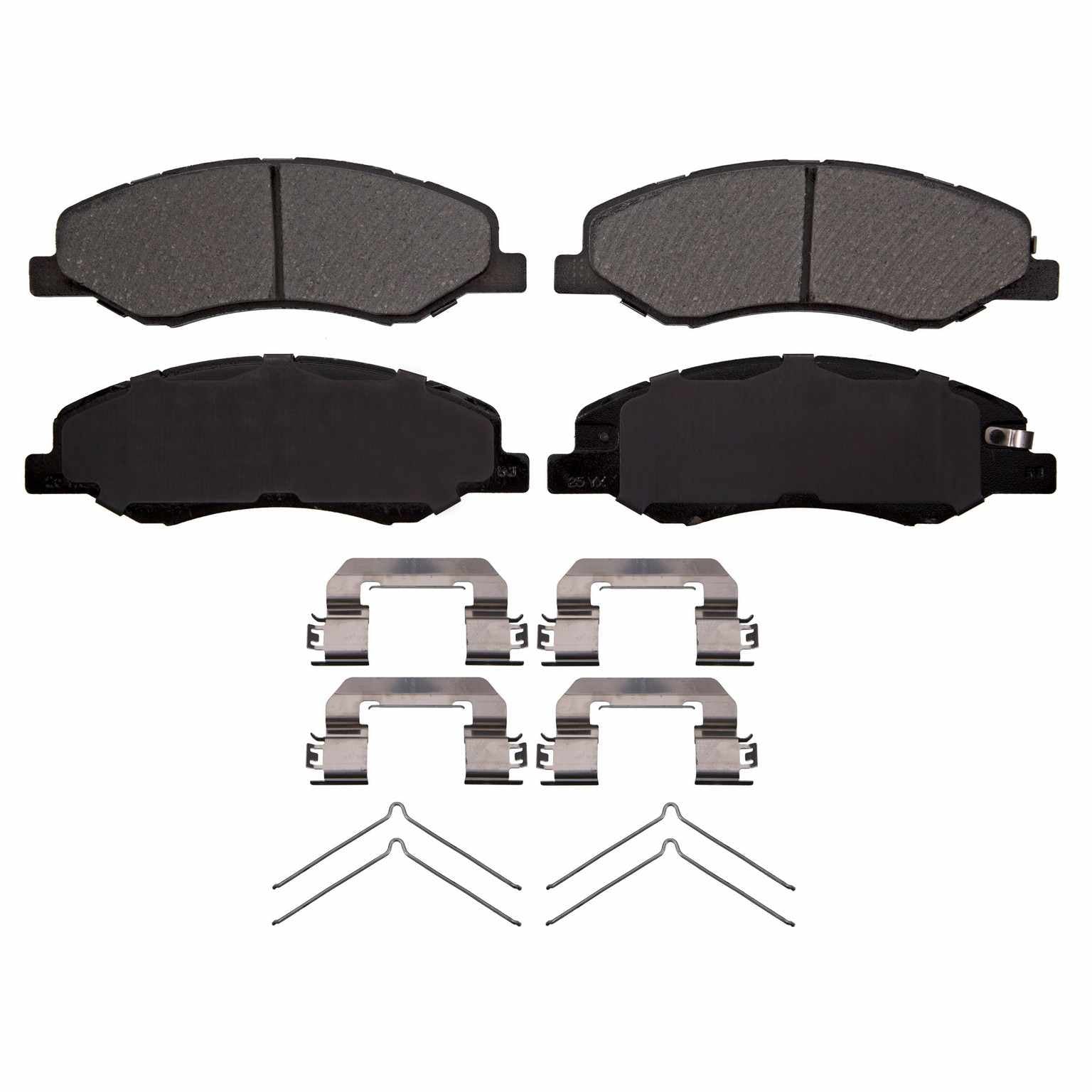 Wagner Brake Disc Brake Pad Set  top view frsport ZD2089