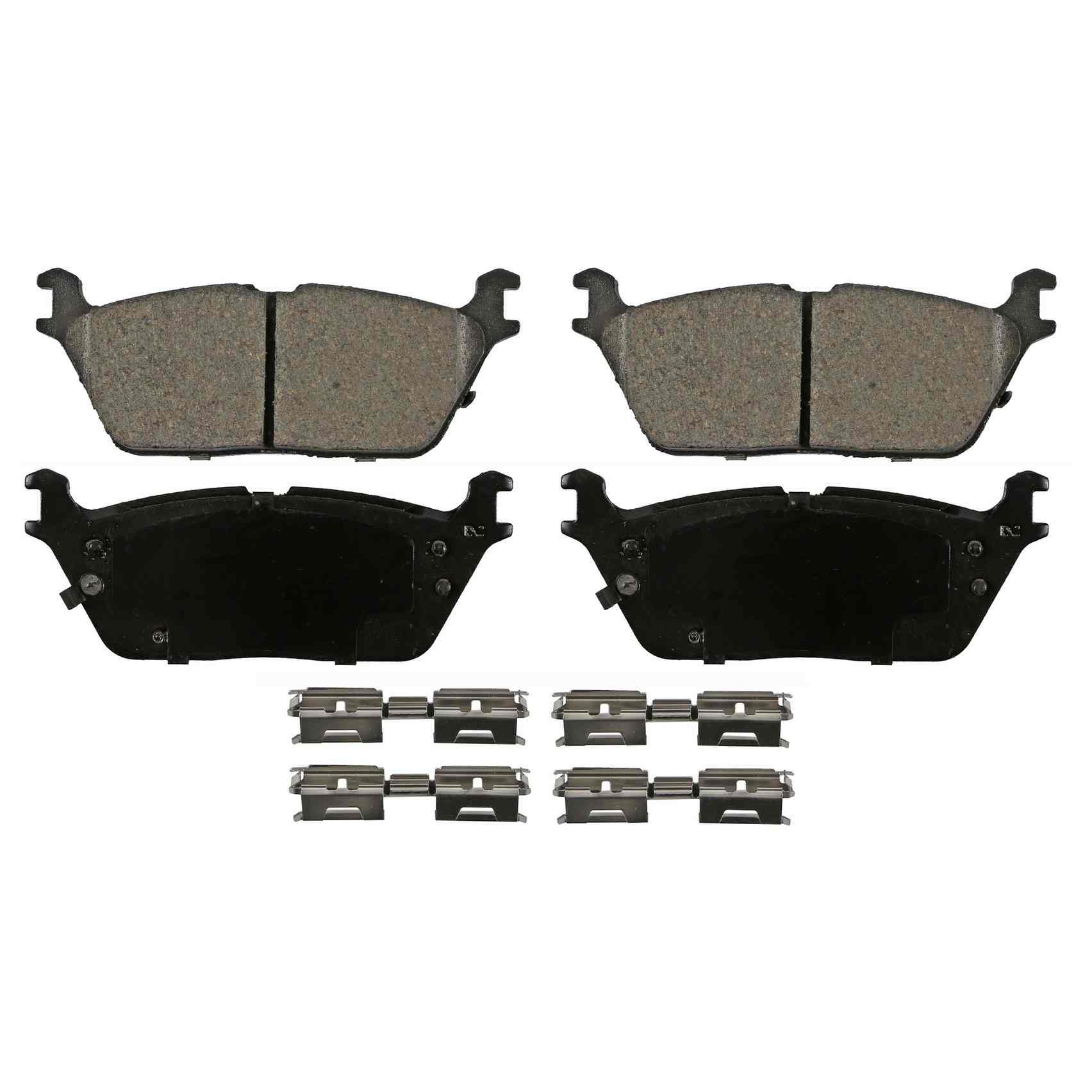 Wagner Brake Disc Brake Pad Set  top view frsport ZD2169