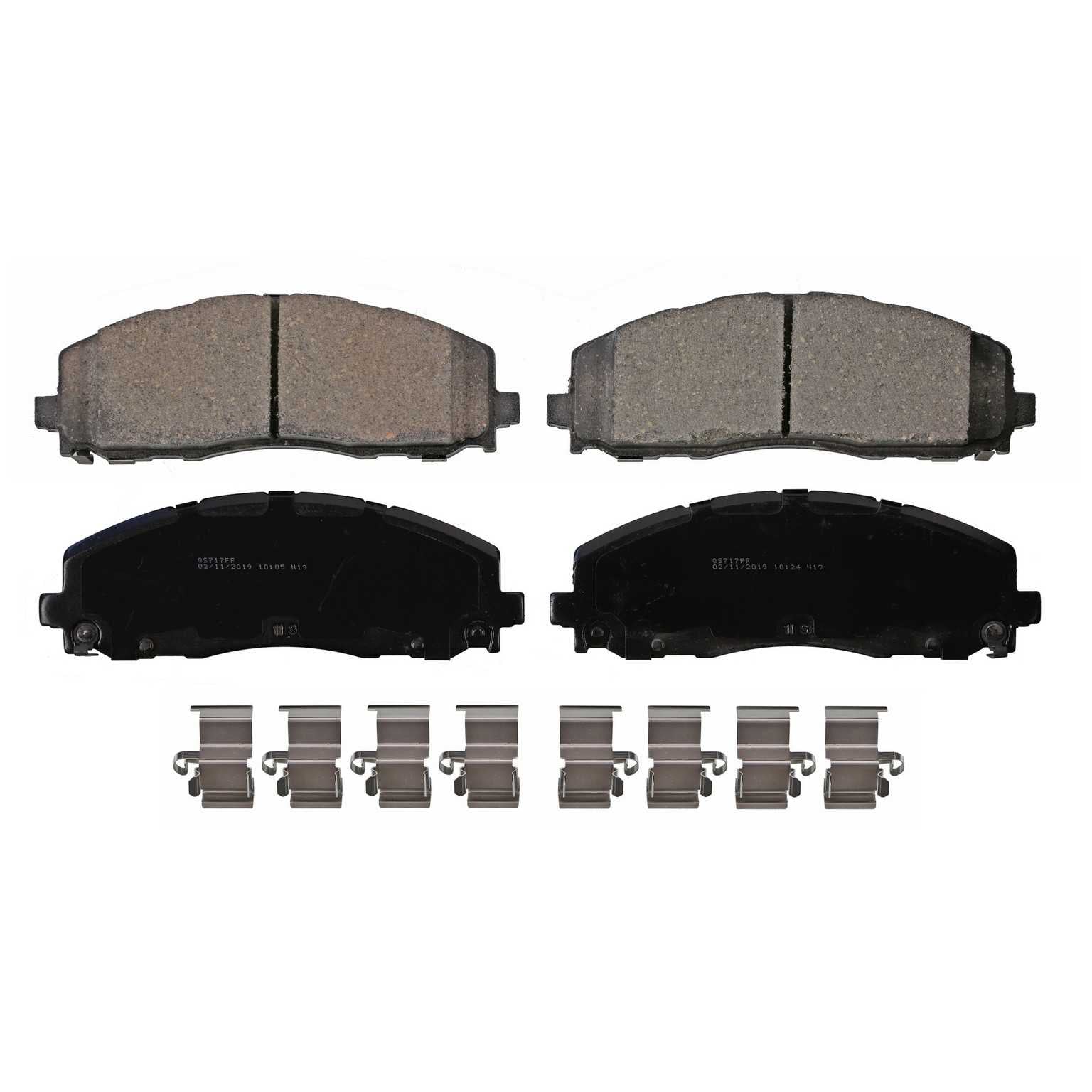 wagner brake disc brake pad set  frsport zd2177