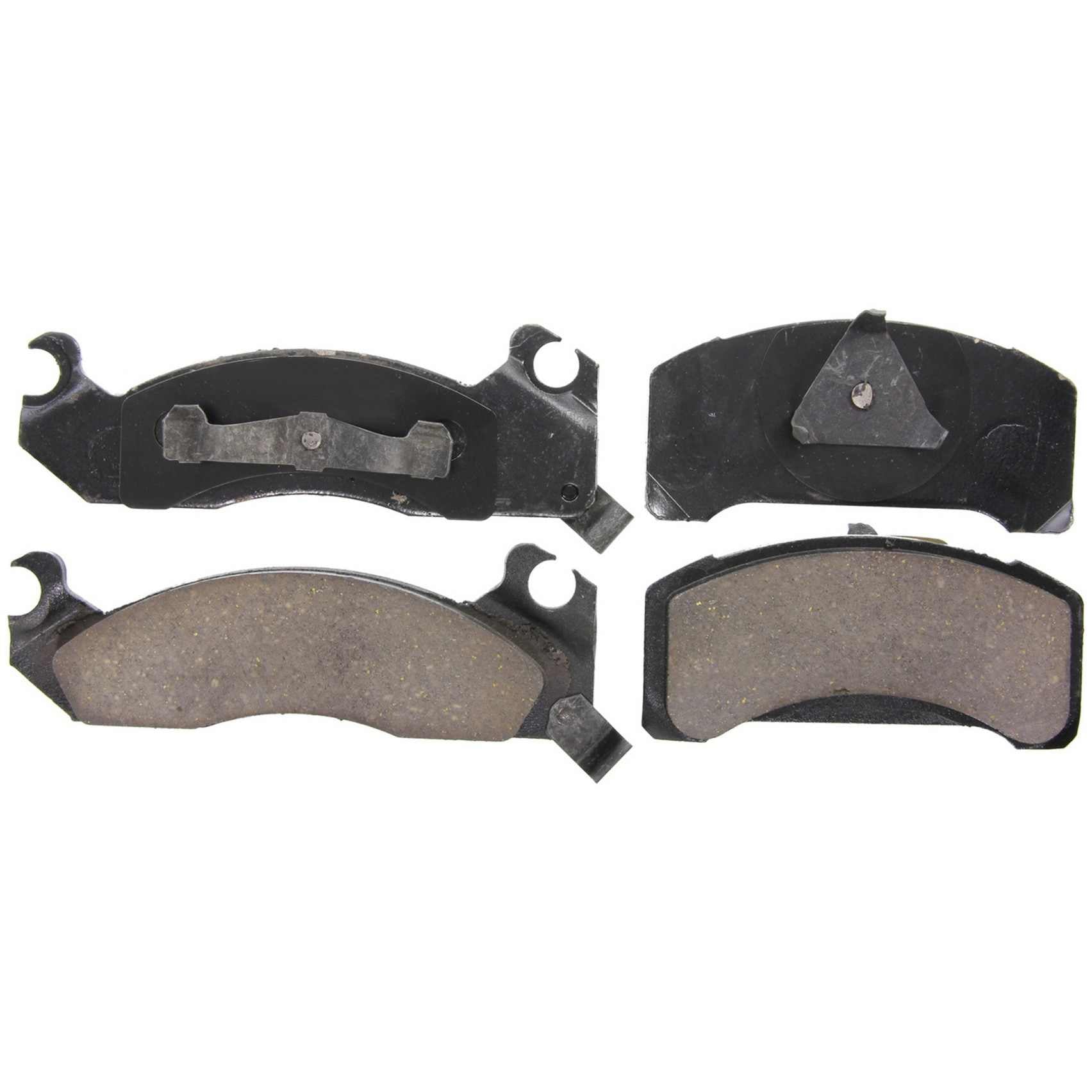 Wagner Brake Disc Brake Pad Set  top view frsport ZD310